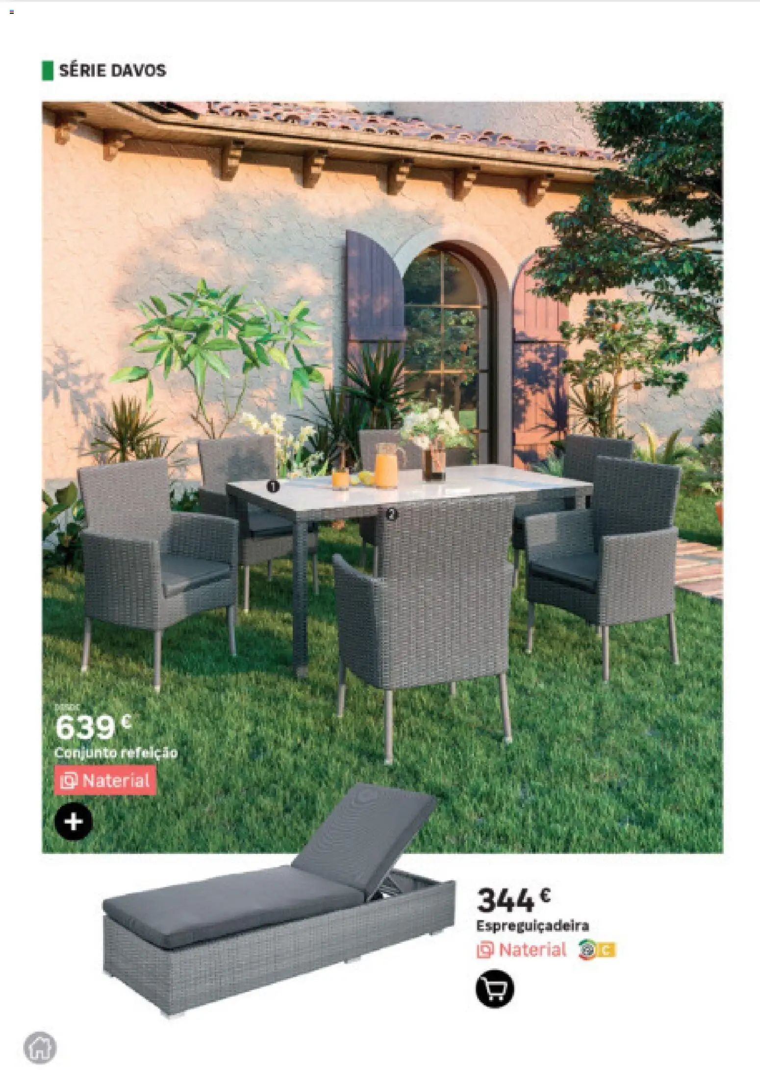 Leroy Merlin Arquipélago da Madeira Jardim │ válido de 12.03.2026 | Página: 20 | Produtos: Espreguiçadeira