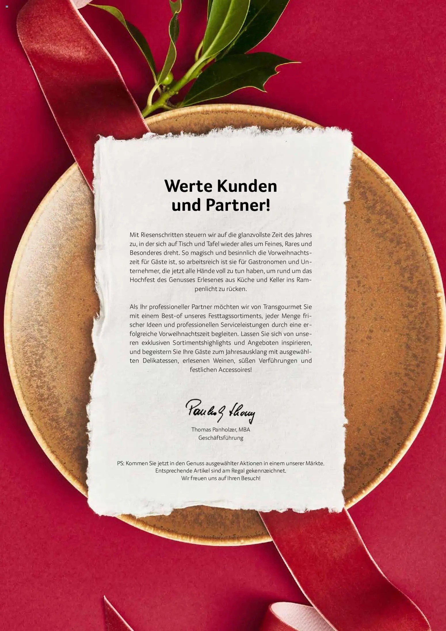 Transgourmet Christmas gültig ab 12.10.2026 | Seite: 2 | Produkte: Regal, Tisch