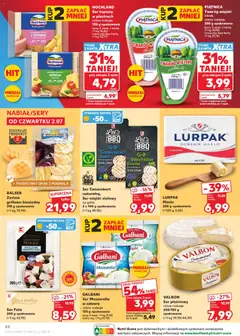 Pogląd oferty "LURPAK Masło, 200 g opakowanie (=100 g 3,50)" - ważna od 02.07.2026 | Strona: 44