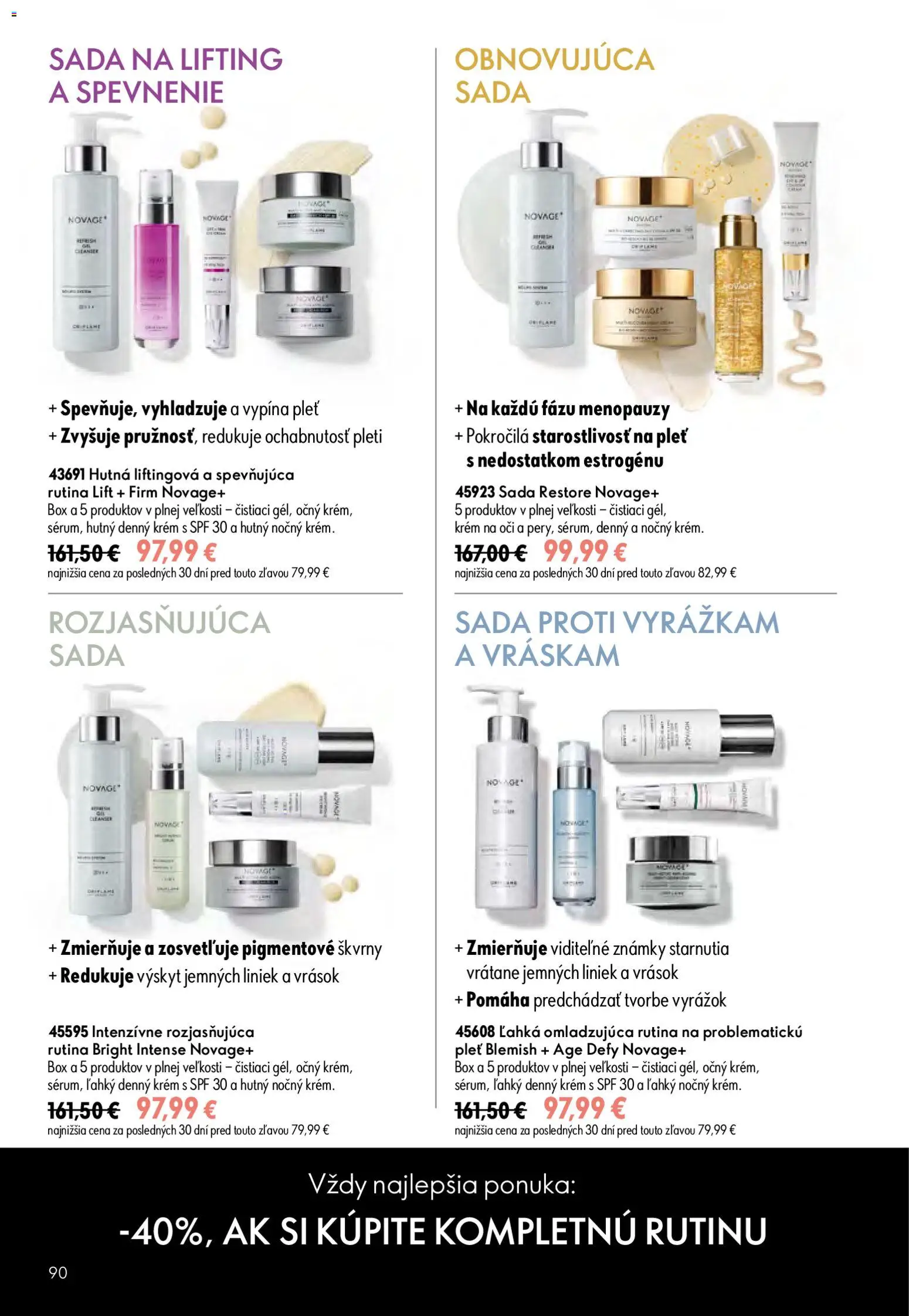Nové Oriflame akcie – leták je platný od 29.07.2026 | Strana: 90 | Produkty: Krém