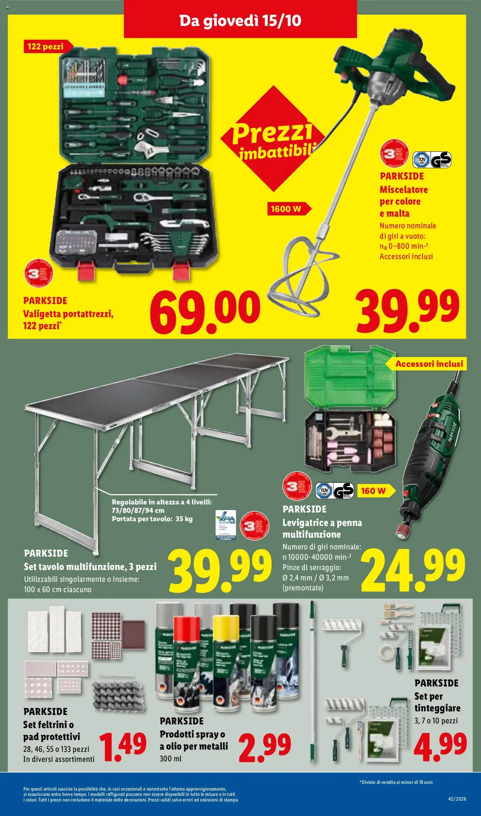 Volantino Lidl del 15/10/2026 | Pagina: 33
