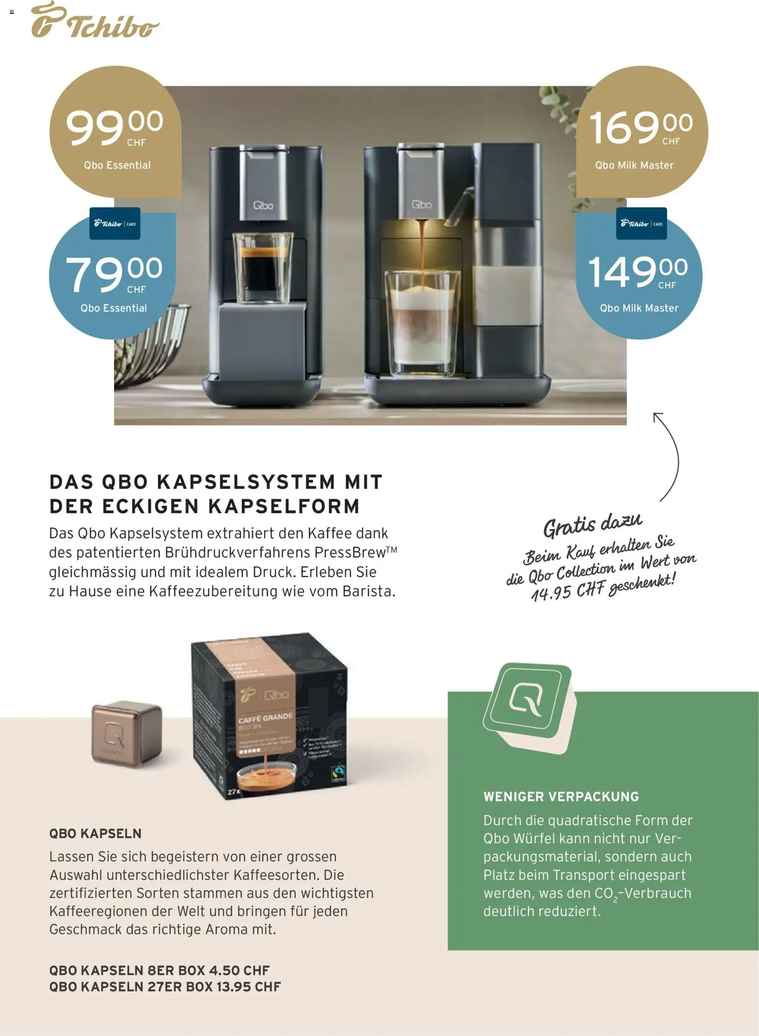 Tchibo aktionen Voilà, c’est moi – gültig ab 11.08.2026 | Seite: 34 | Produkte: Box, Kaffee