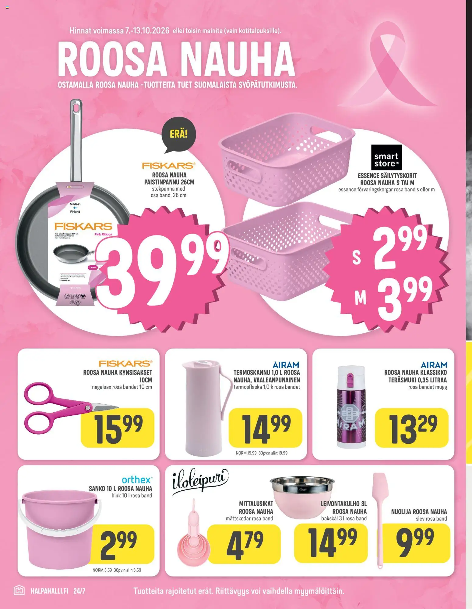 Halpa Halli tarjoukset – voimassa 07/10/2026 alkaen | Sivu: 8