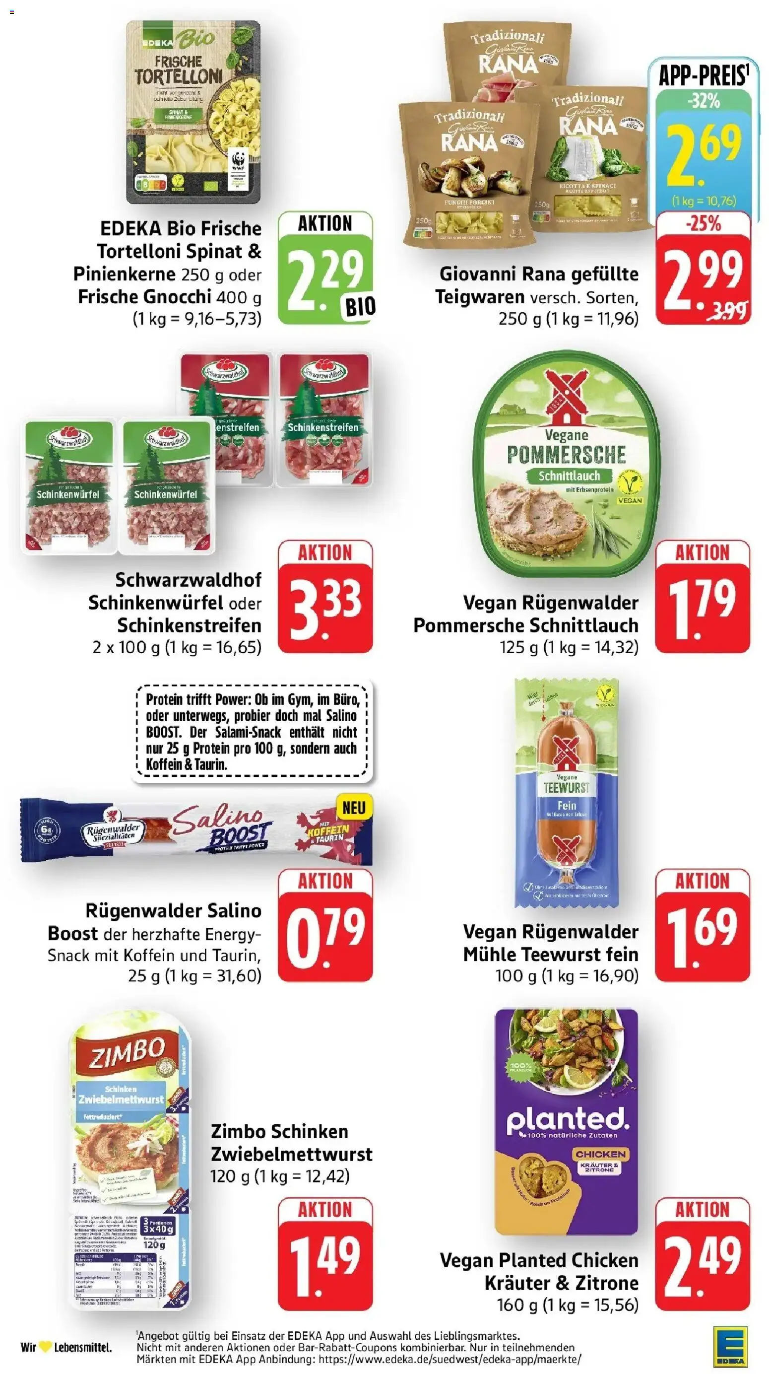 E center Prospekt Esslingen-Weil (ab 07.09.2026) zum Blättern | Seite: 16 | Produkte: Gnocchi, Mühle, Energy, Spezialitäten