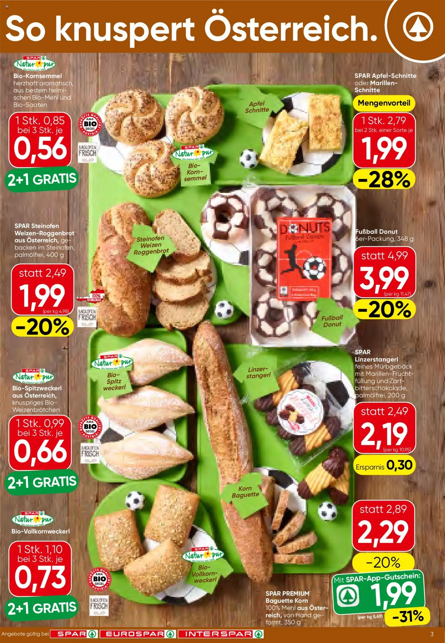 Spar Flugblatt - Oberösterreich gültig ab 11.06.2026 | Seite: 3 | Produkte: Jääkaappipakastin, Äpfel