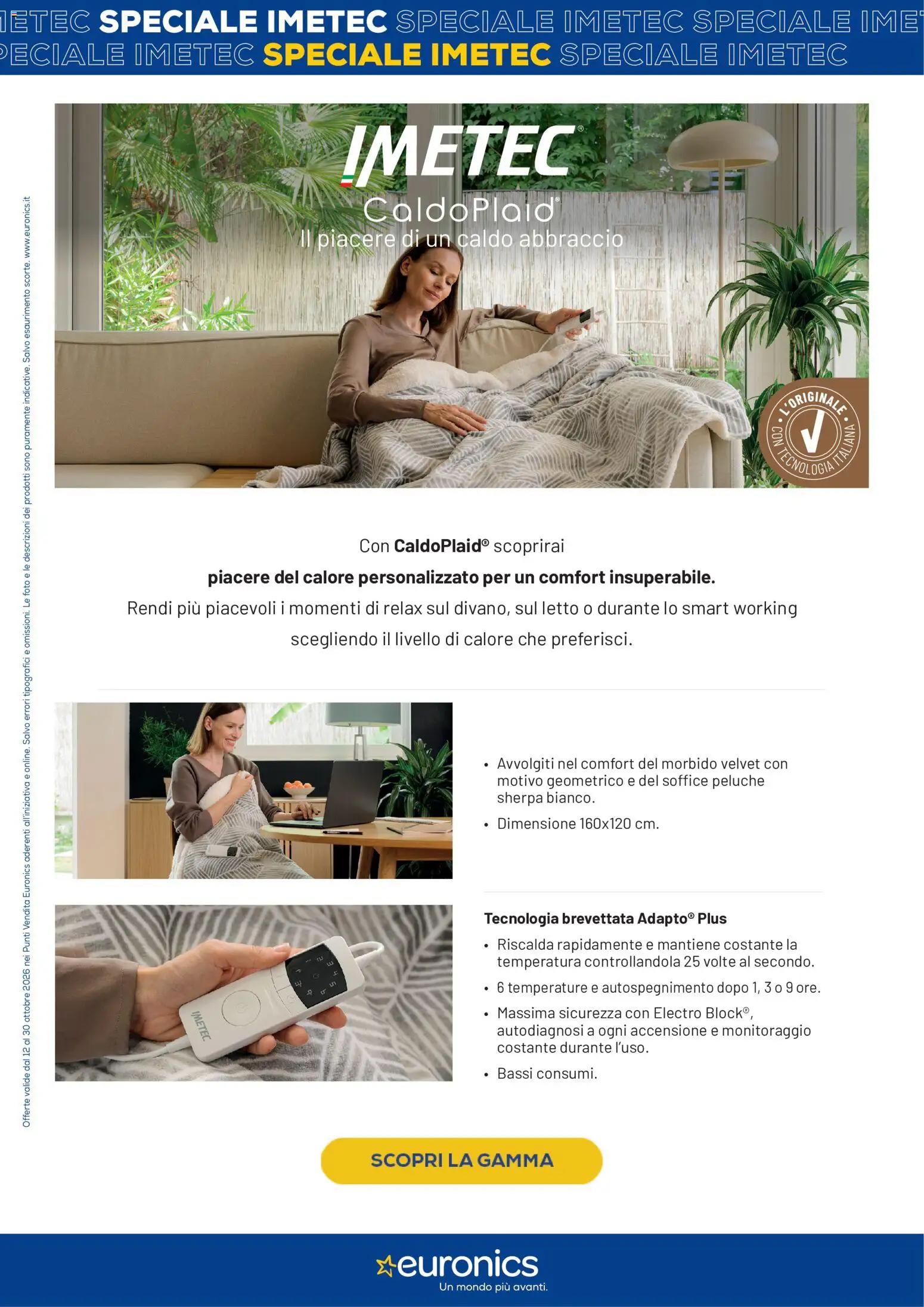 Volantino Euronics del 12/10/2026 | Pagina: 3 | Prodotti: Peluche, Letto