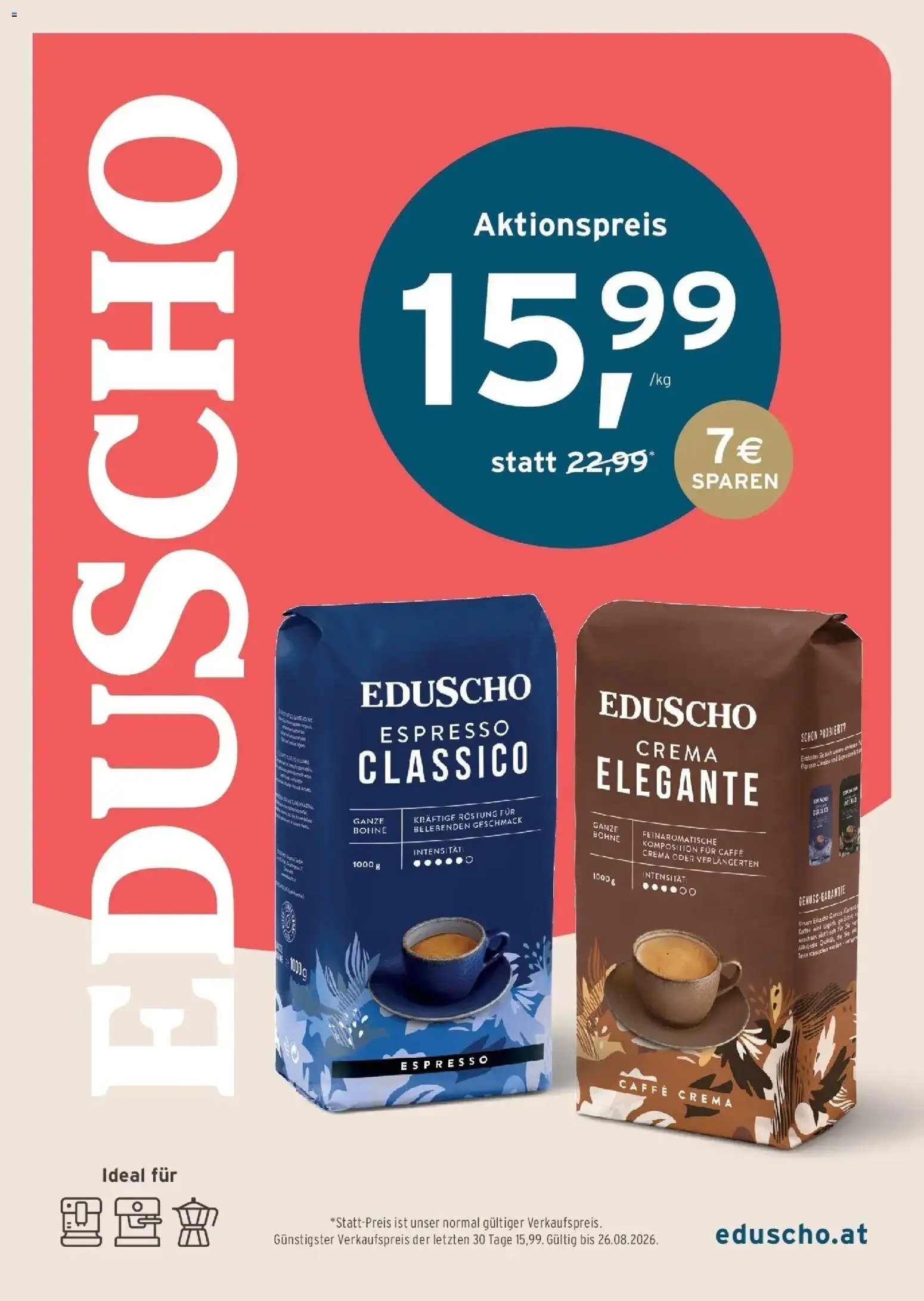 Tchibo Eduscho - Tchibo Magazin von 13.08.2026 - Aktuelle Angebote | Seite: 16 | Produkte: Bohne