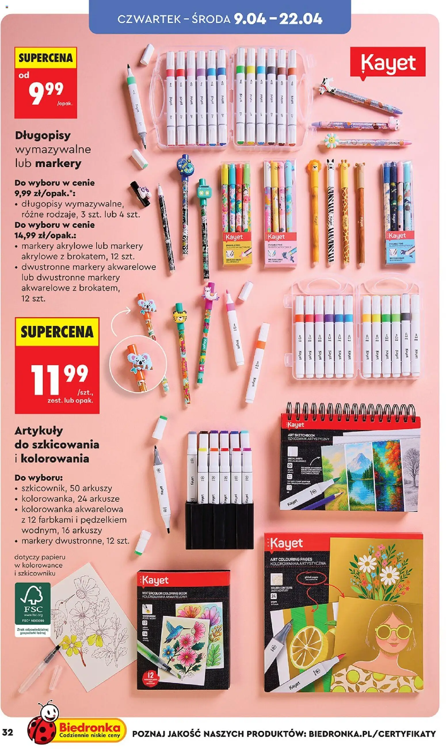 Biedronka gazetka - Hity i inspiracje od 07.04.2026 | Strona: 32