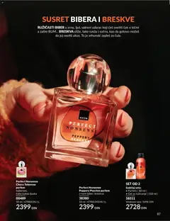 Perfect Nonsense Choco Tuberose parfem, Parfem sa notama tuberoze i čoko kakao ljuske, 50 ml. - pregled AVON kataloga - važi od 01.06.2026 | Strana: 87