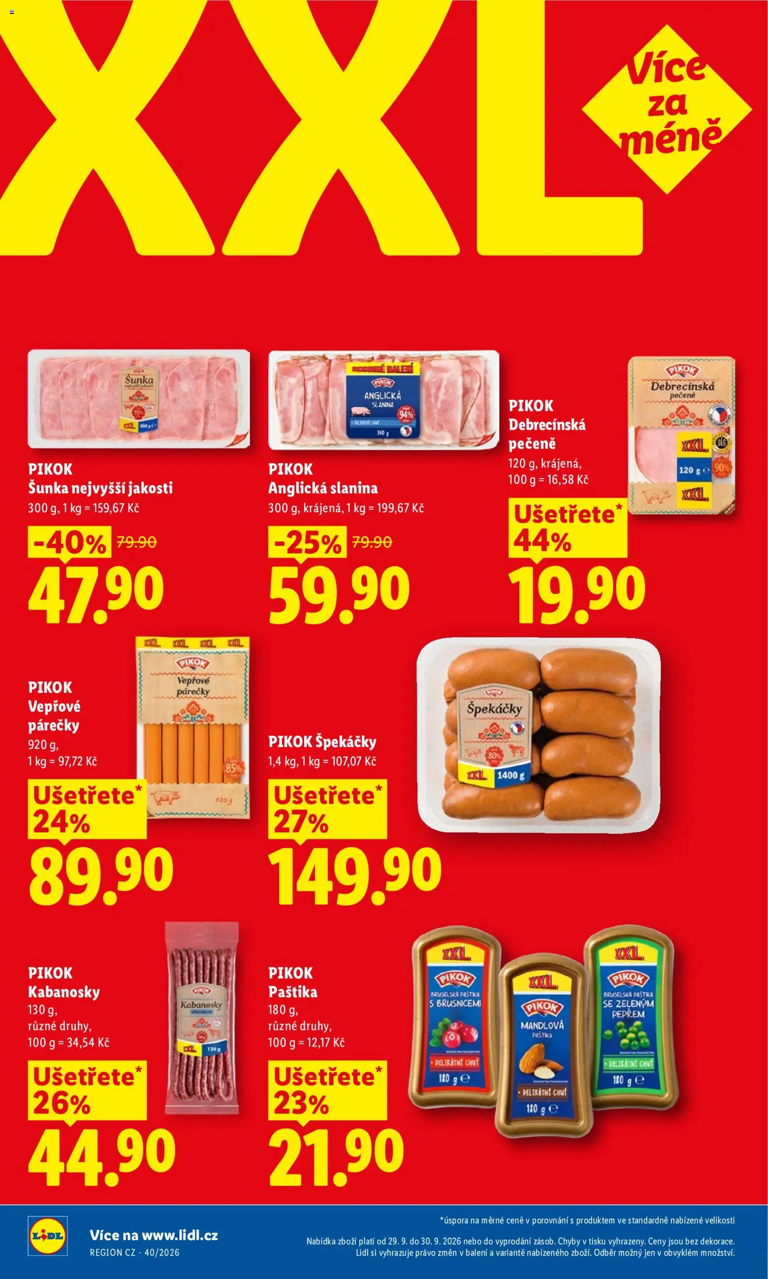 Lidl leták od 29.09.2026 | Strana: 20
