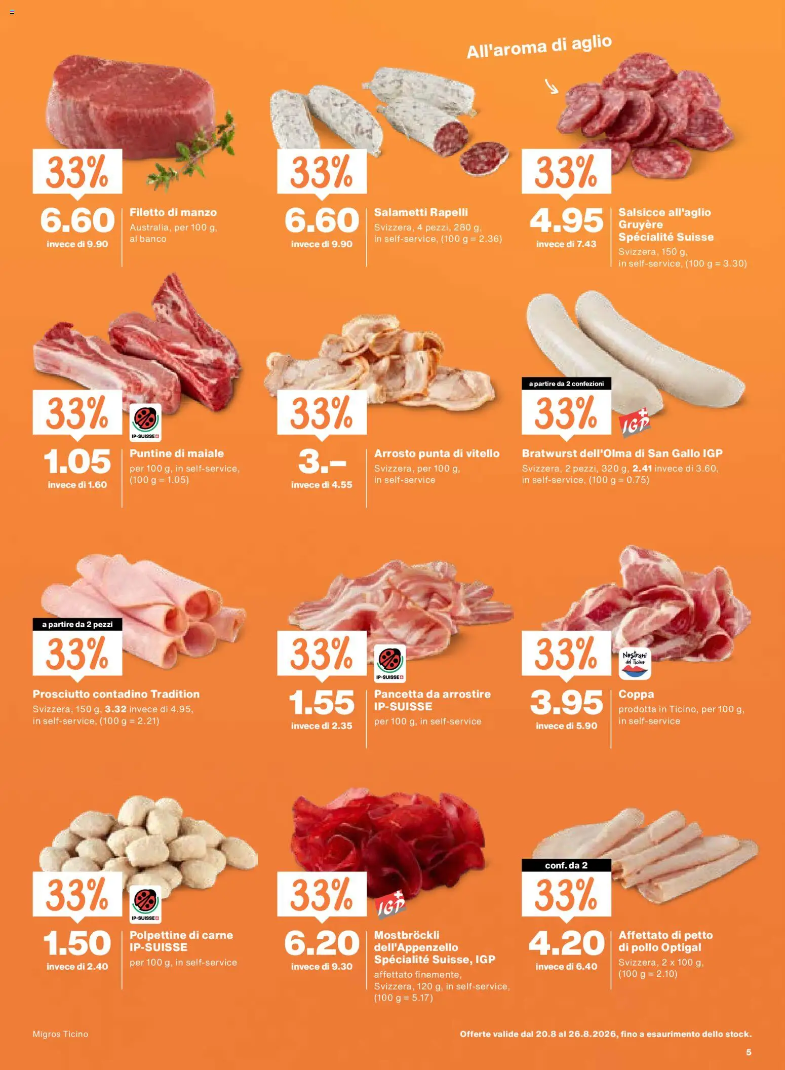 Migros aktionen IT – gültig ab 20.08.2026 | Seite: 5