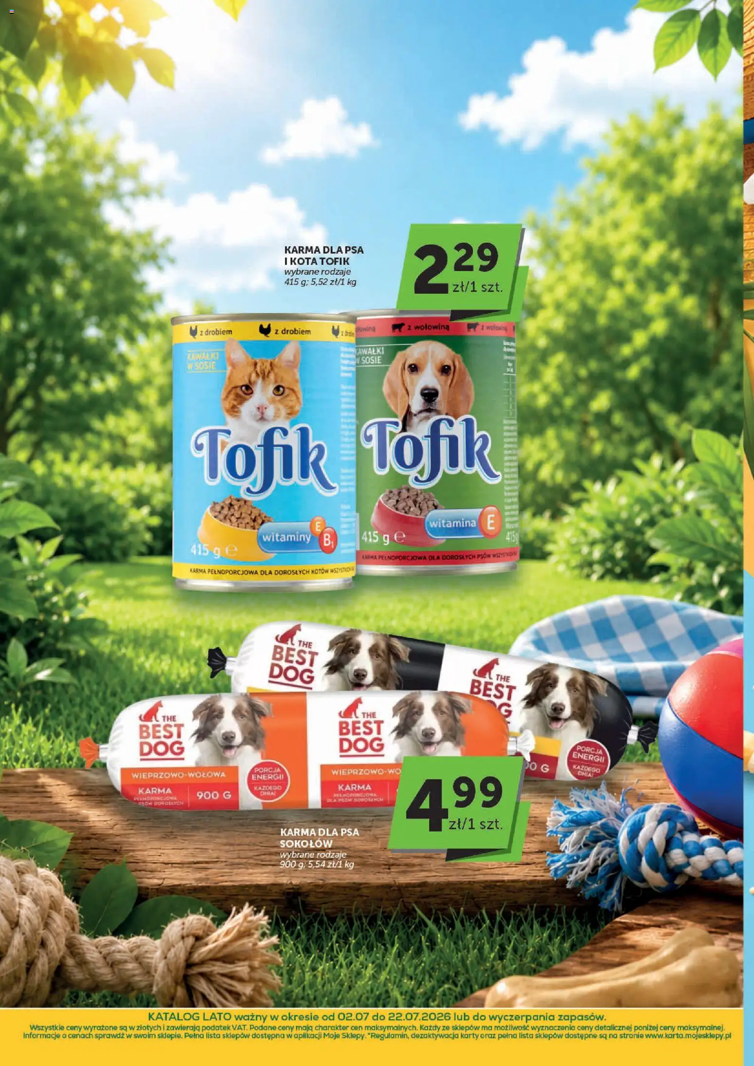 Groszek gazetka - Katalog od 02.07.2026 | Strona: 10 | Produkty: Karma dla psa, Wołowina