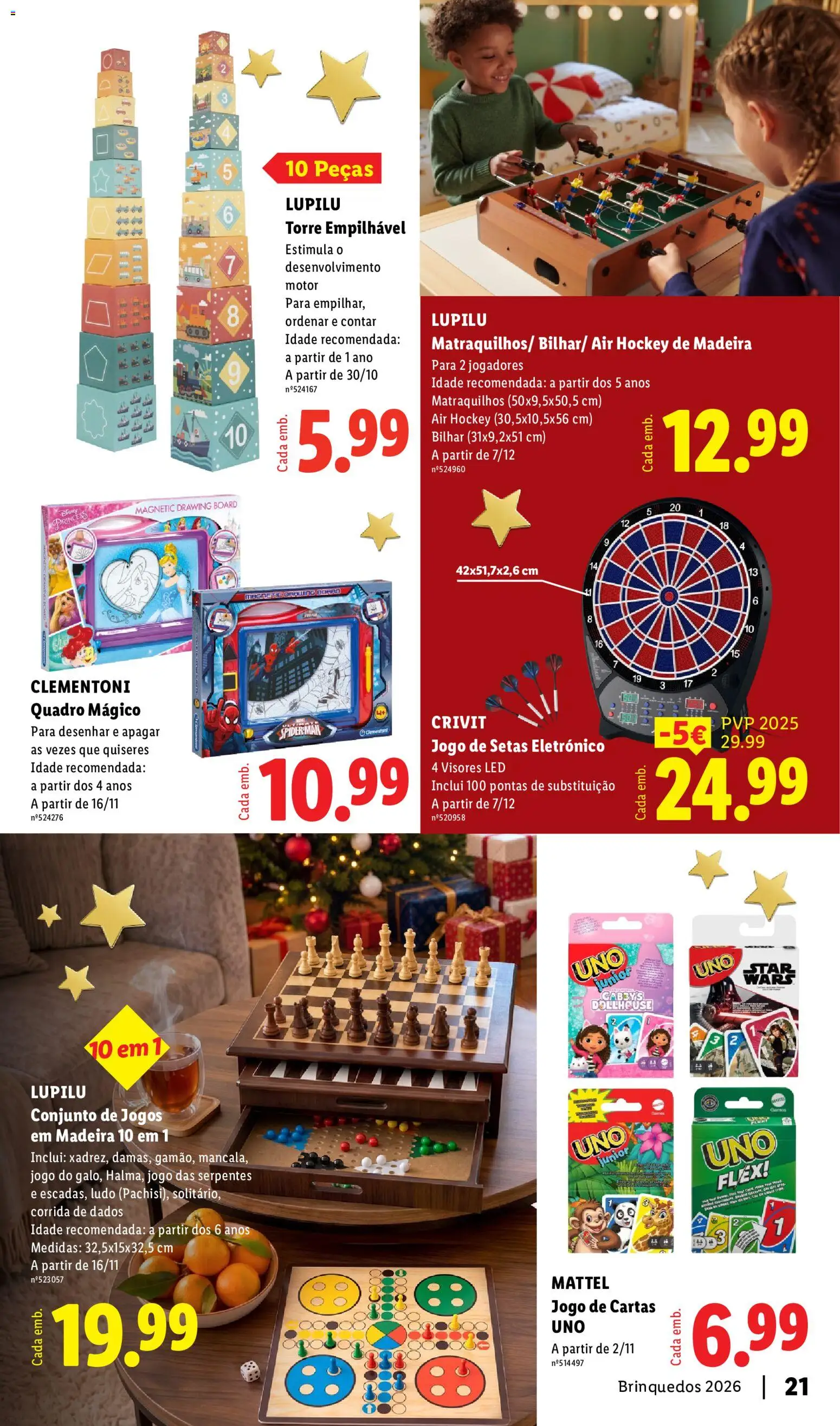 Lidl Folheto Especial Brinquedos │ válido de 26/10/2026 | Página: 21 | Produtos: Jogos, Quadro, Brinquedos