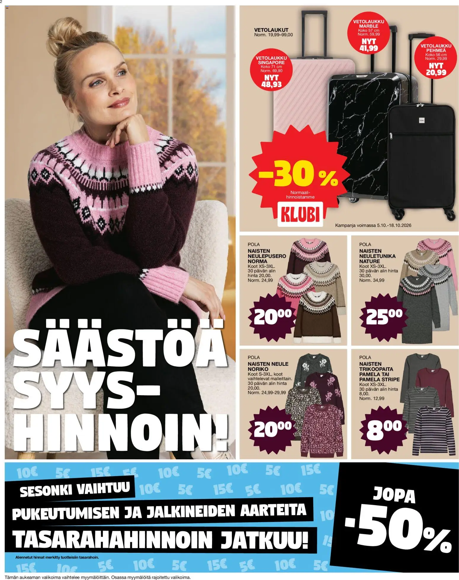 Tokmanni tarjoukset – voimassa 05/10/2026 alkaen | Sivu: 2