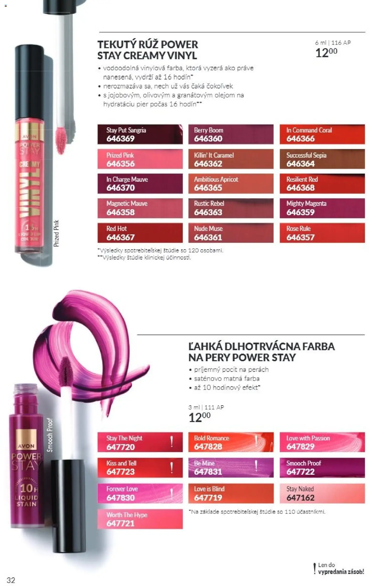 Nové Avon akcie – leták je platný od 01.10.2026 | Strana: 32