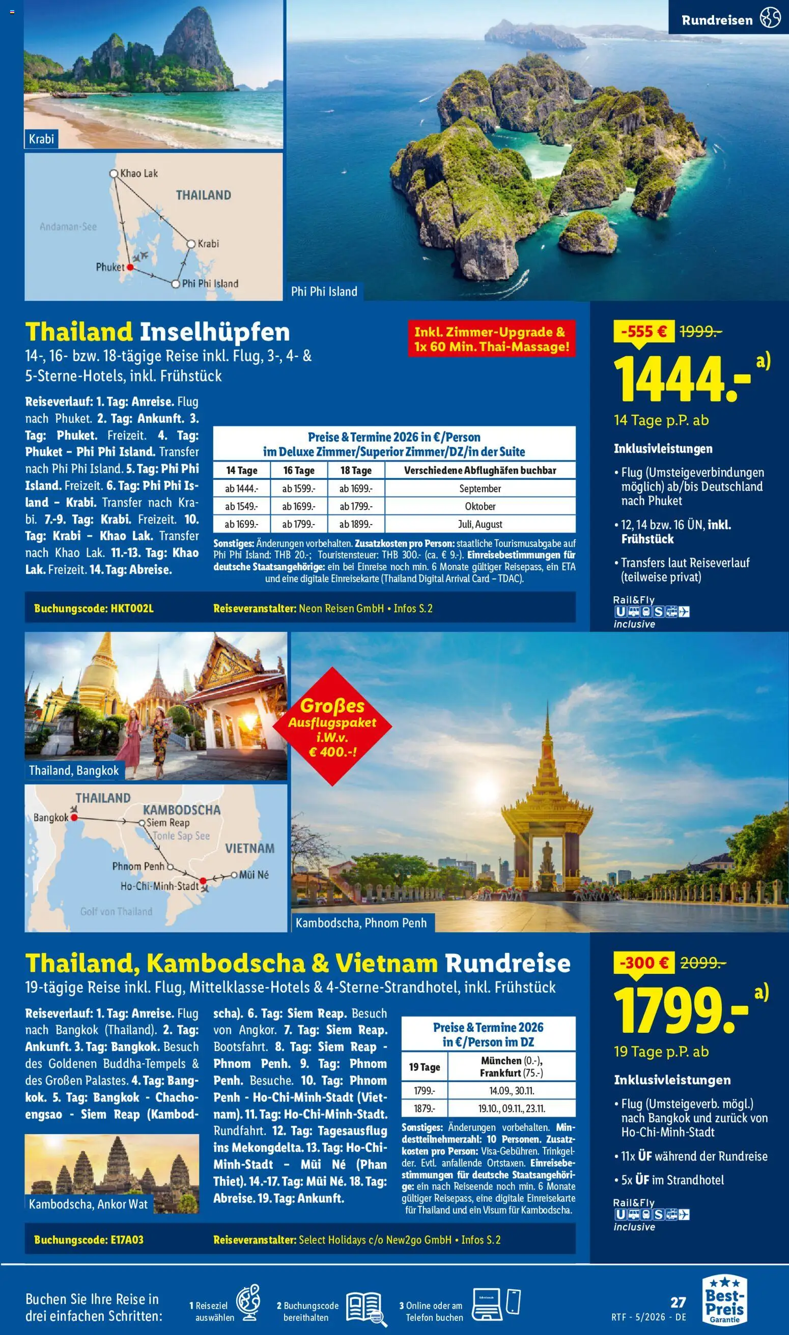 Lidl Reisen Reise-Highlights – gültig ab 12.05.2026 | Seite: 27