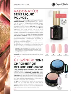 Crystal Nails 2026 Nyár Extra - amely érvényes a következő dátumtól: 2026.06.08. | Oldal: 7