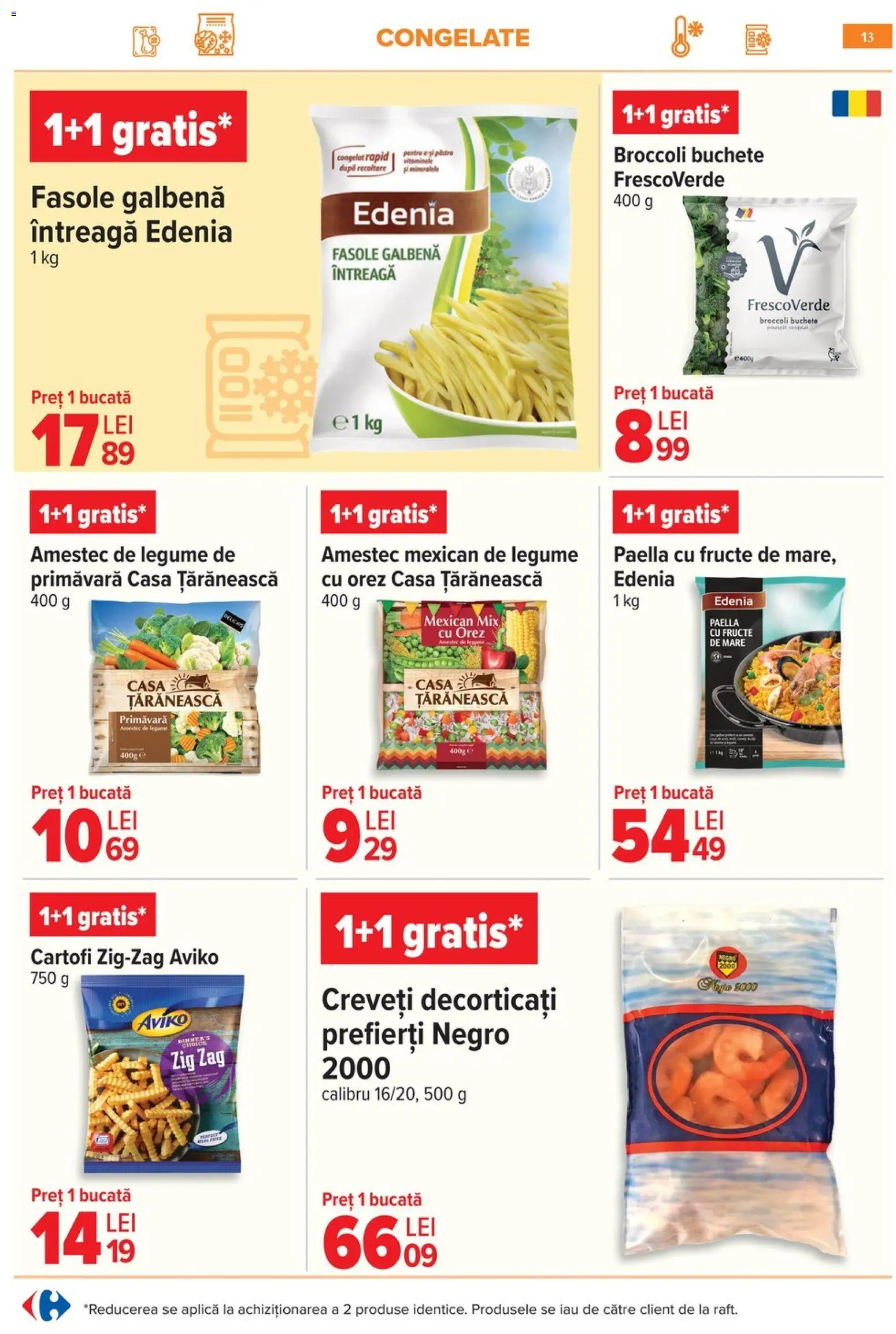 Noul catalog Carrefour – valabil de la 06.05.2026 | Pagină: 16 | Produse: Orez, Cartofi, Legume, Fructe