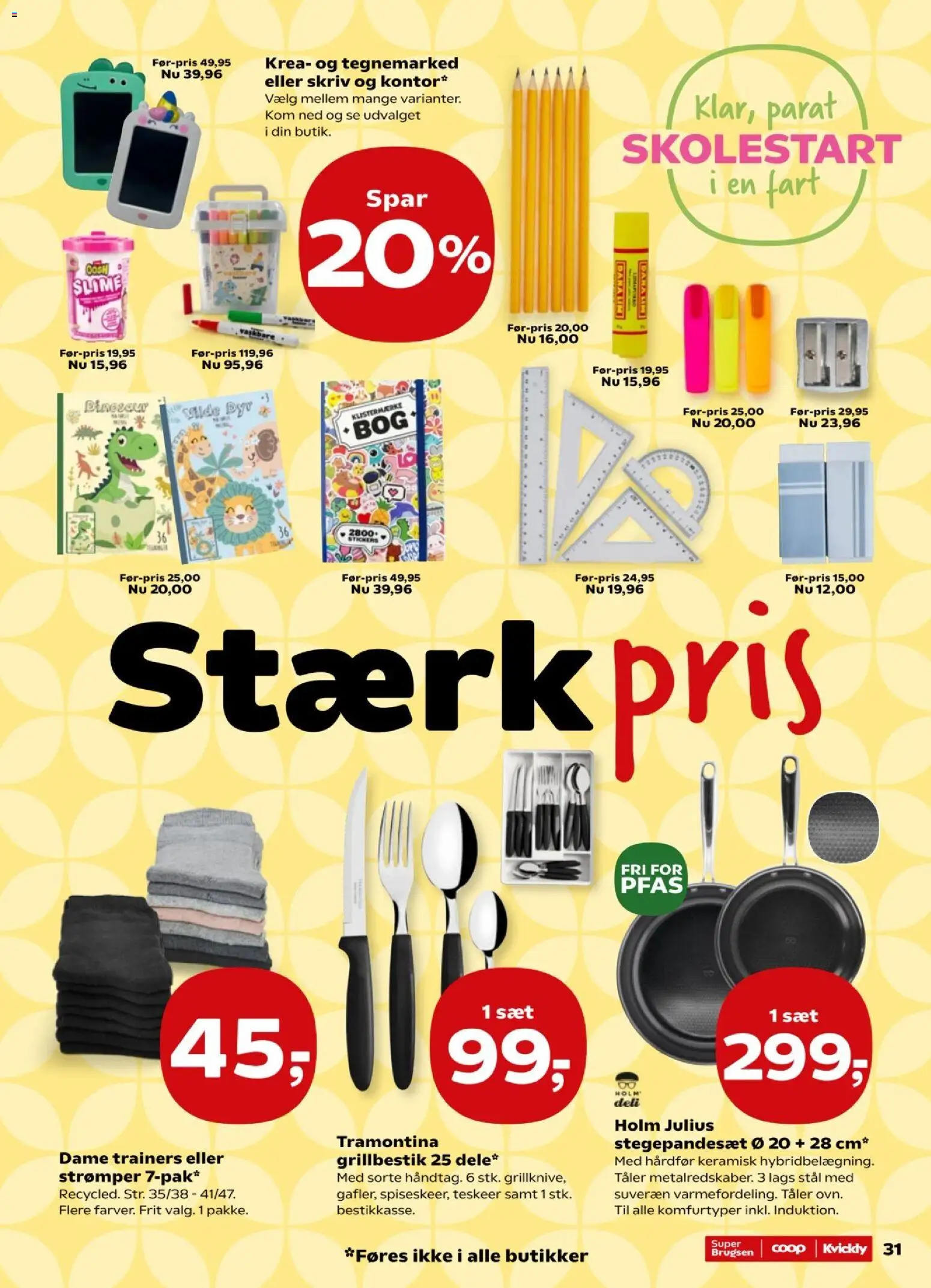 Kvickly tilbudsavis – gyldig fra 31/07/2026 | Side: 36 | Produkter: Strømper