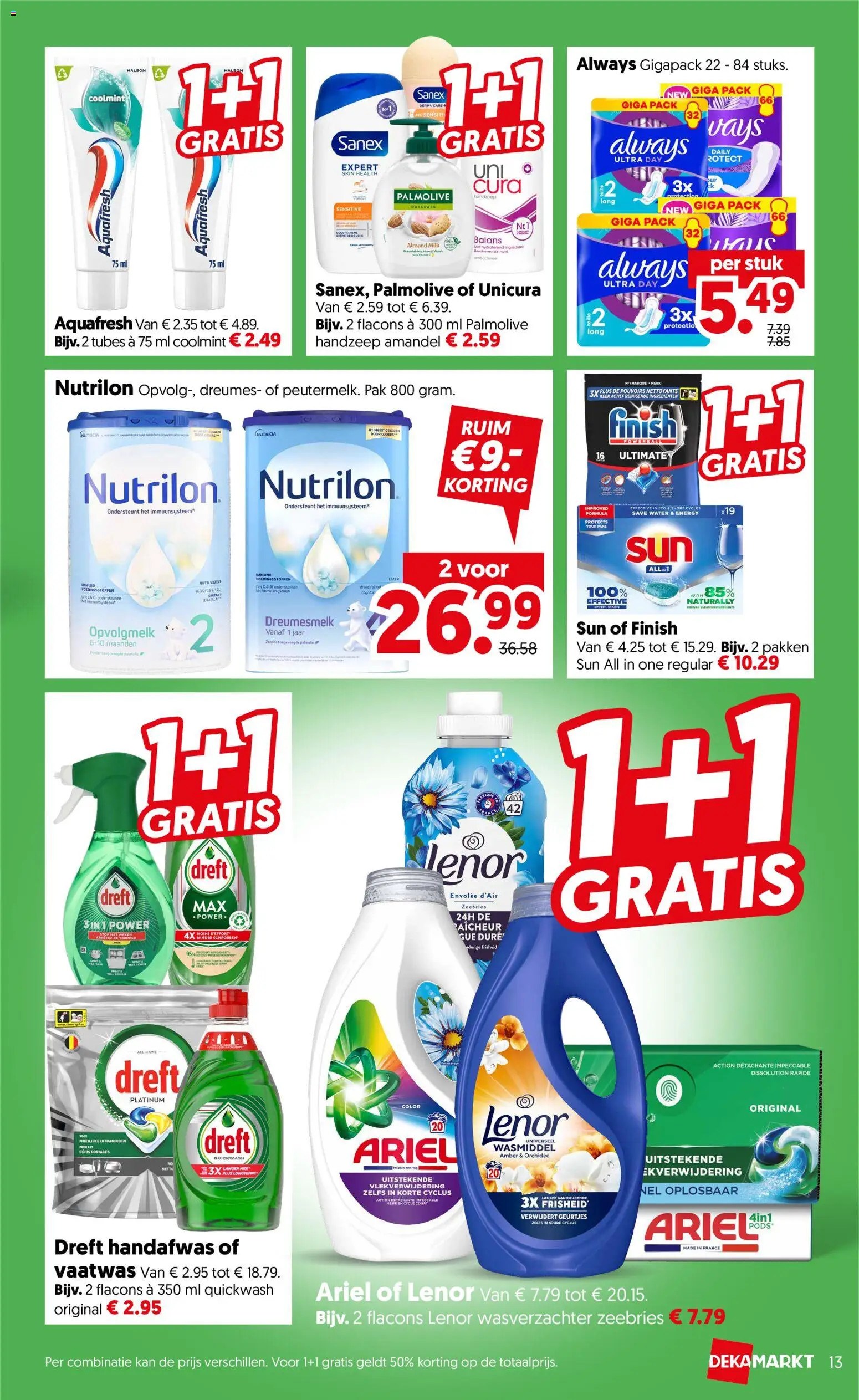 {H1} | Pagina: 15 | Producten: Wasmiddel, Kan, Douche, Citrompótló tabletta