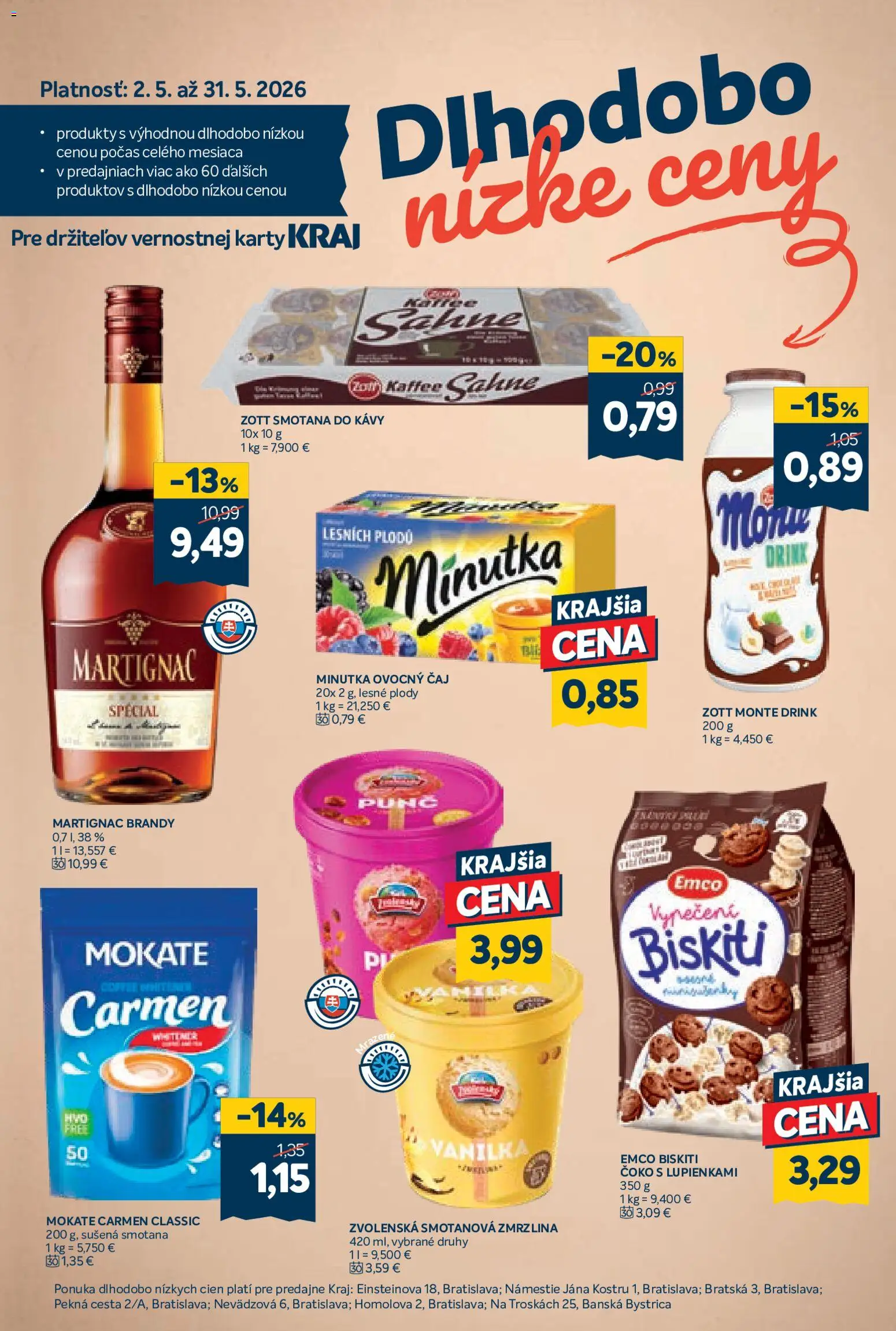 Nové Kraj akcie – leták je platný od 14.05.2026 | Strana: 17
