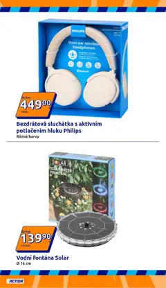 Náhled letáku Action leták od 29.04.2026 | Strana: 12 | Produkty: Sluchátka, Barvy, Bezdrátová sluchátka