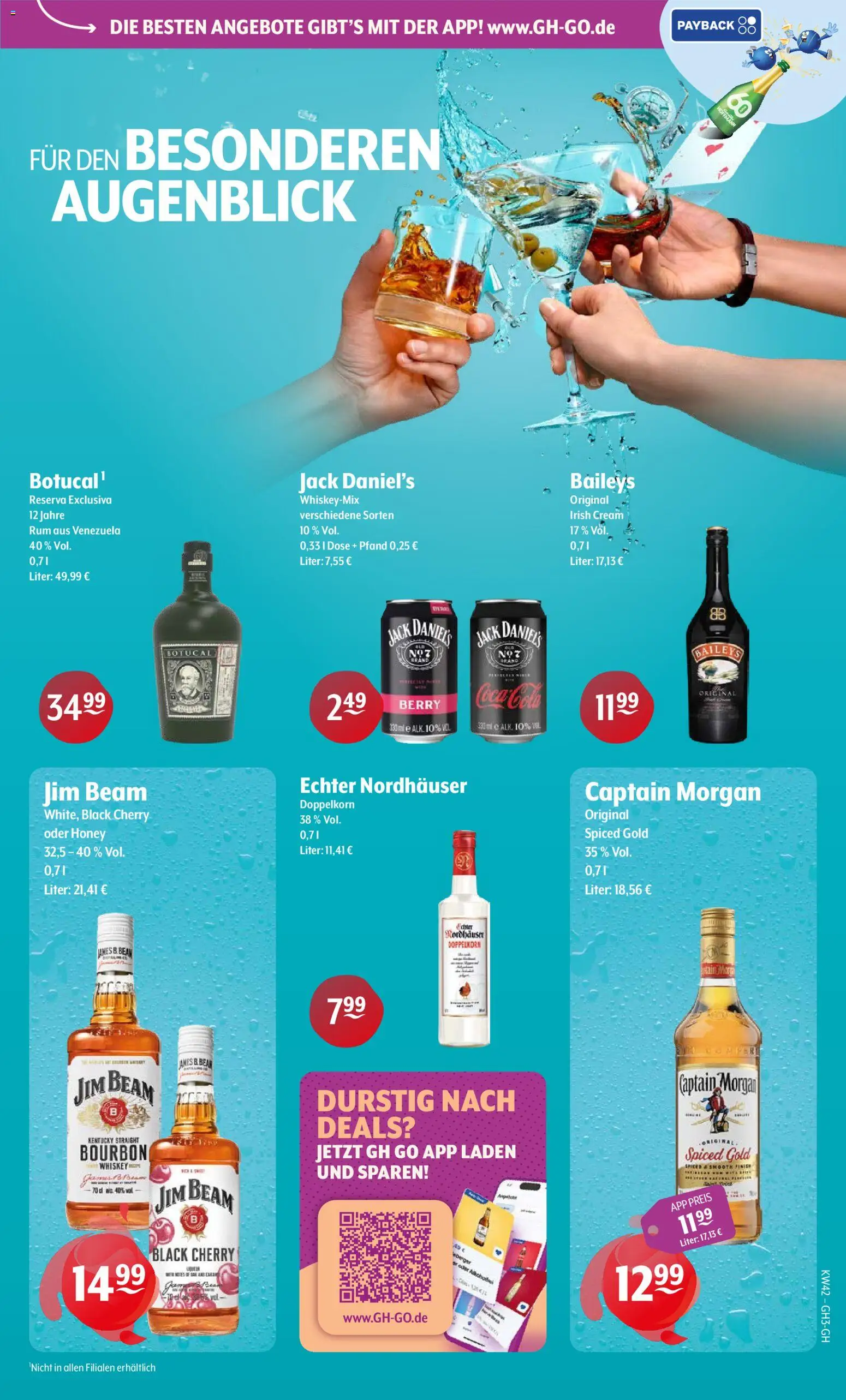 Trink und Spare Prospekt – gültig ab 12.10.2026 | Seite: 5 | Produkte: Jim beam, Cola, Rum, Whiskey