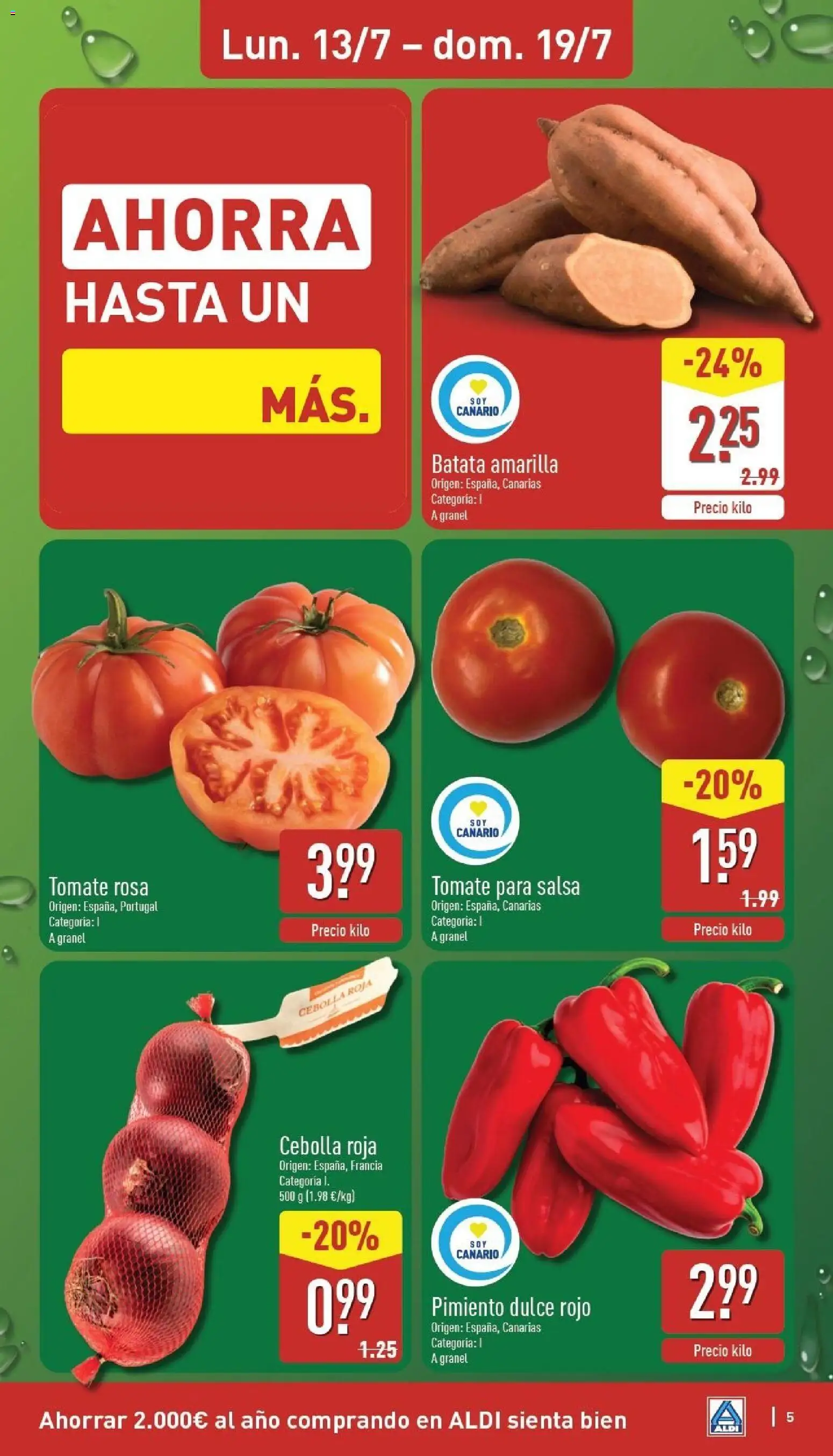 Aldi folleto Canarias │ válido desde el 13/07/2026 | Página: 5