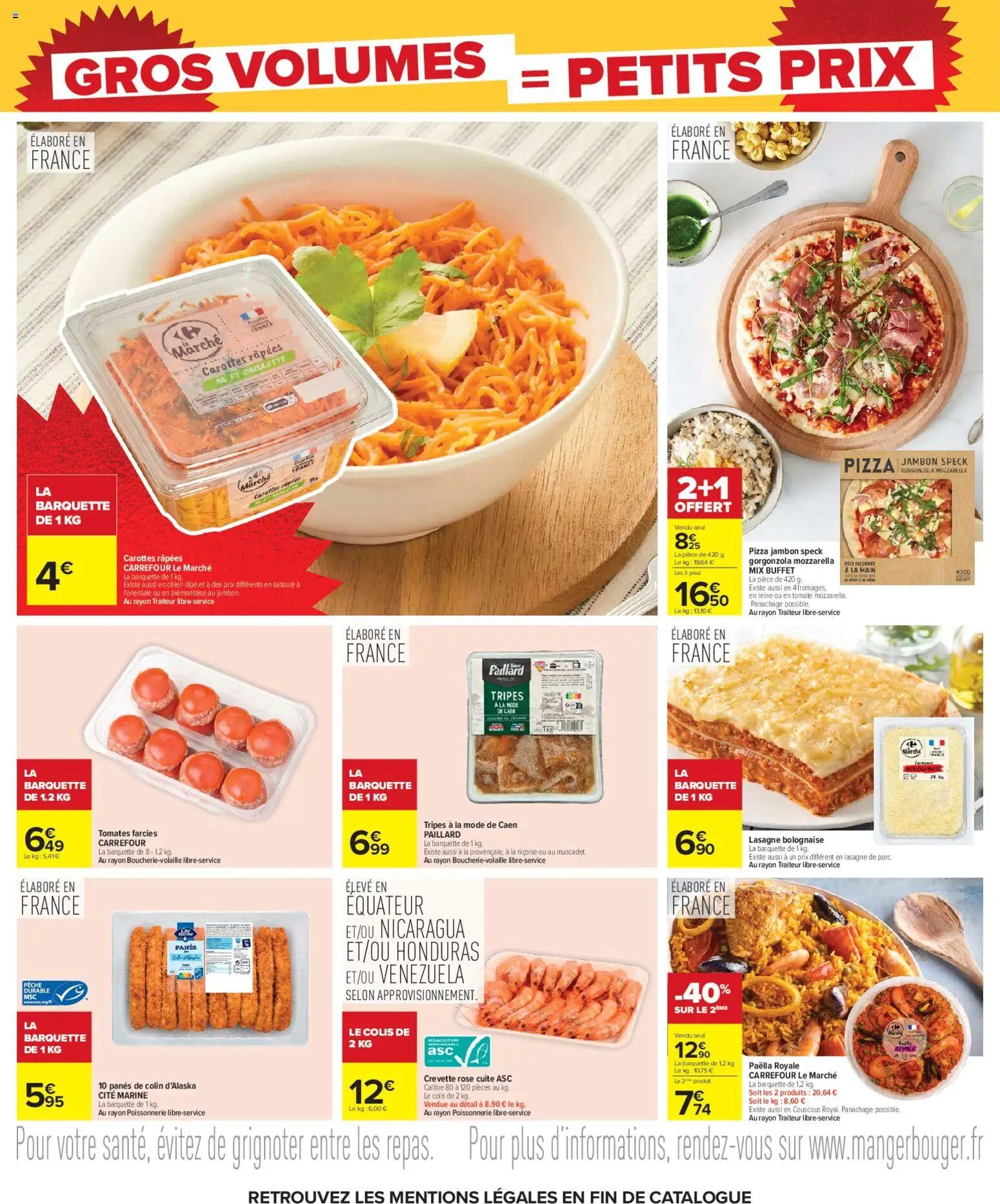 {H1} | Page: 20 | Produits: Poissonnerie, Couscous, Pizza, Tomates