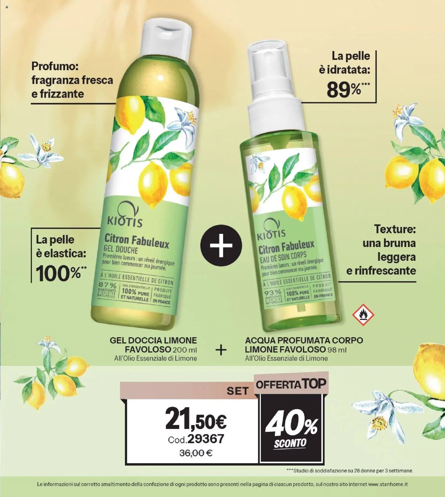 Volantino Stanhome del 20/10/2026 | Pagina: 77 | Prodotti: Limone, Basso, Doccia, Fragranza