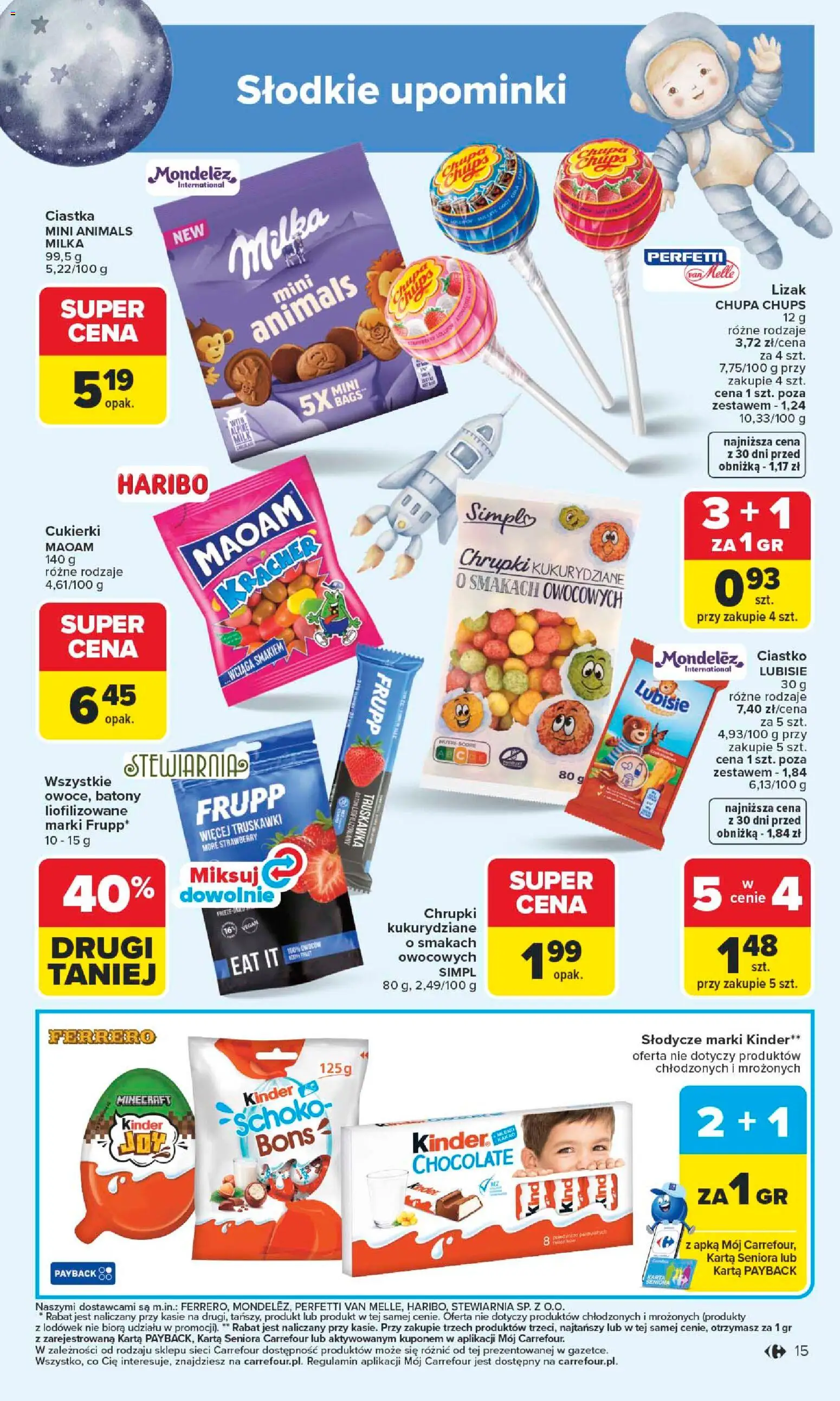 Carrefour gazetka od 25.05.2026 | Strona: 17 | Produkty: Karta, Chrupki, Milka, Ciastka