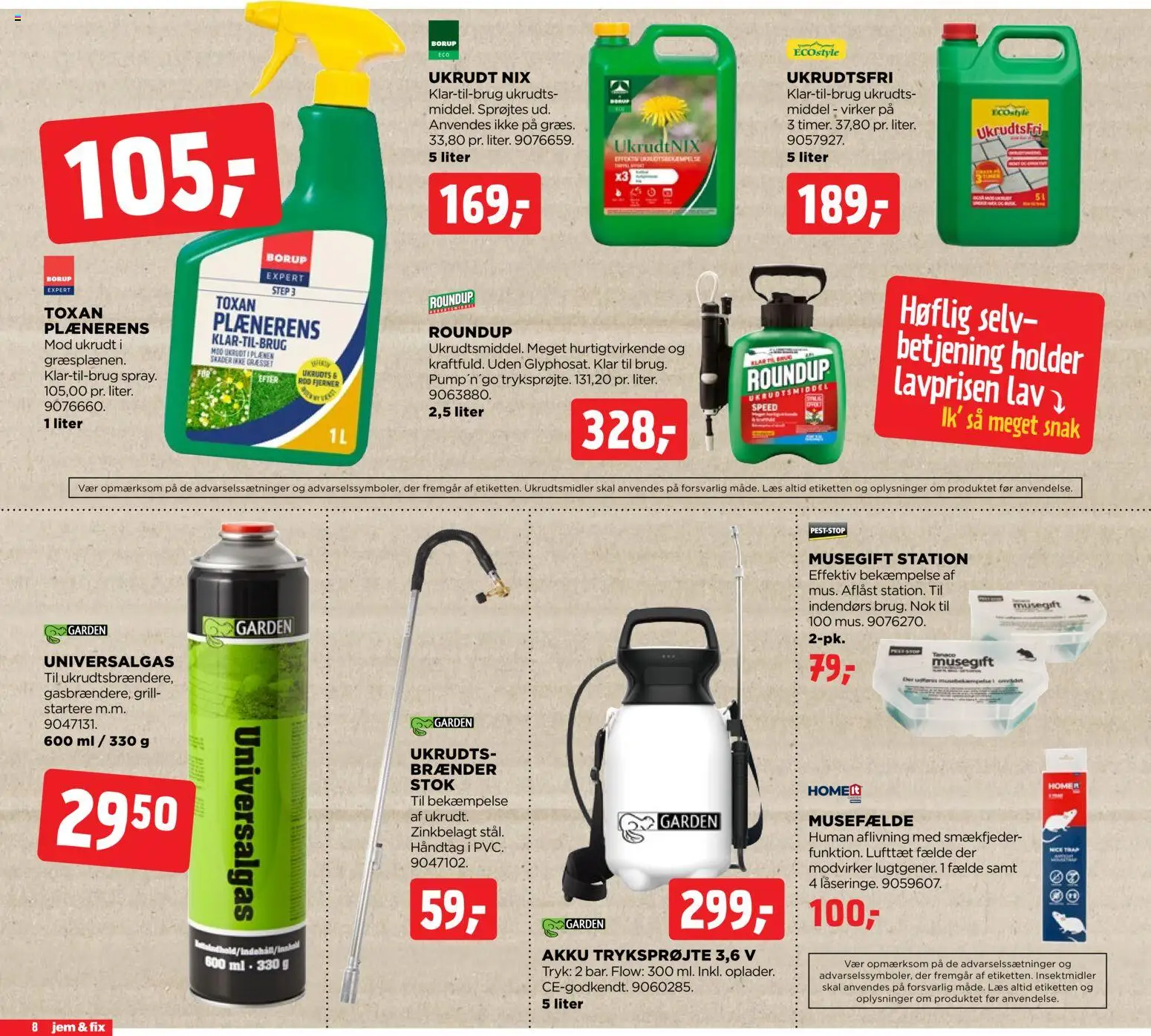 Jem & fix tilbudsavis – gyldig fra 24.05.2026 | Side: 8 | Produkter: Grill