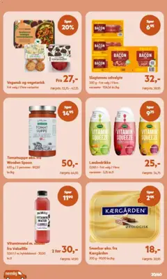 Nemlig - Tilbutsavis gyldig fra 05/10/2026 | Side: 20 | Produkter: Bacon, Solbær, Suppe