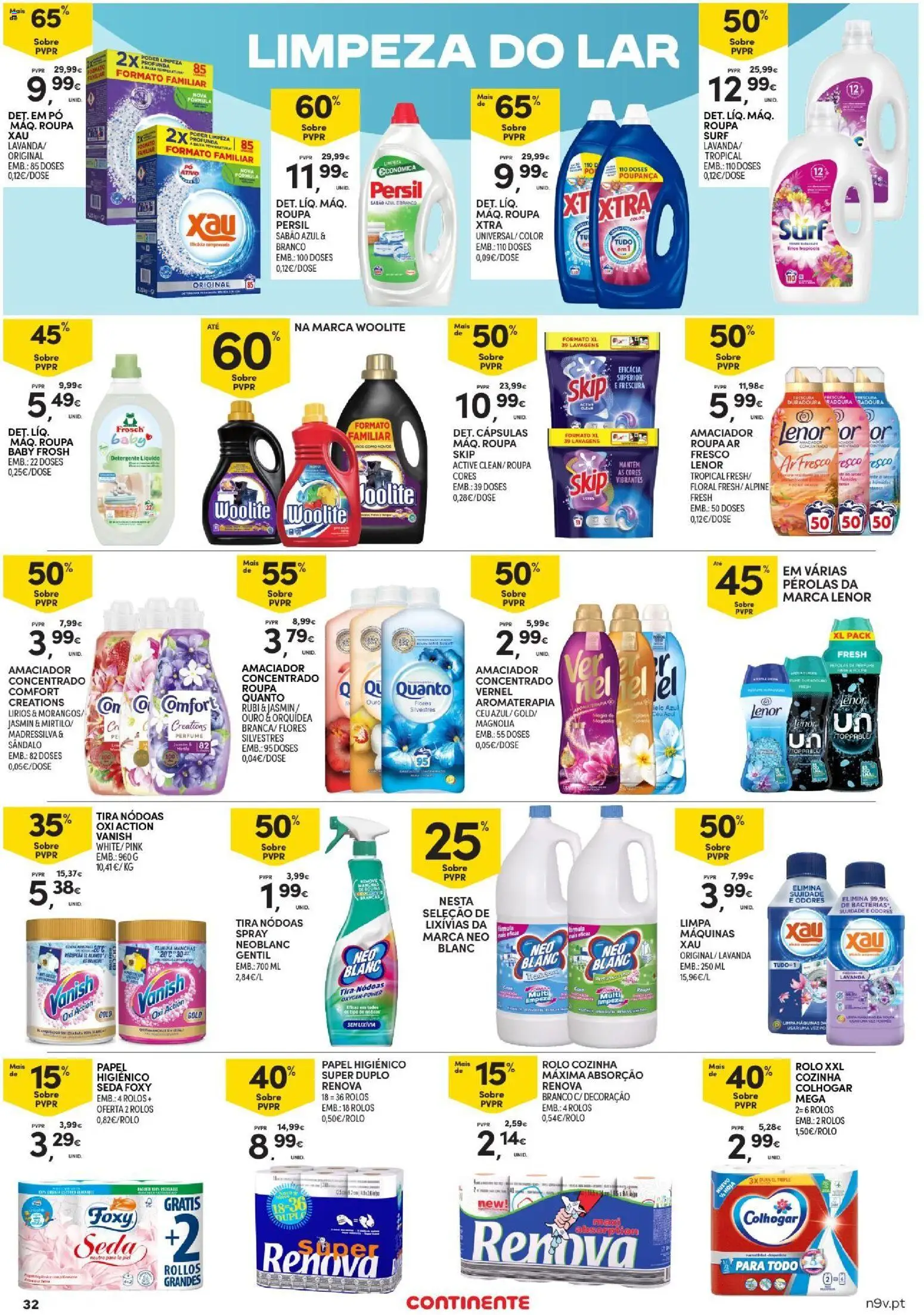 Continente folheto Açores │ válido de 29/10/2026 | Página: 32 | Produtos: Flores, Pó, Orquídea, Cápsulas