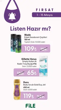 01.05.2026 tarihinden itibaren geçerli olan File Market kataloğu önizlemesi | Sayfa: 3