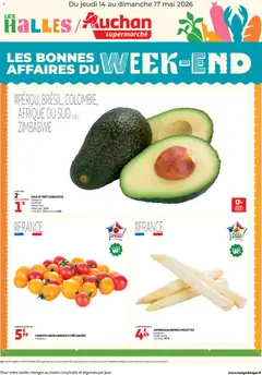 Auchan  Les bons plans du week-end dans votre super! - Voorbeeld van een folder van Auchan, geldig van 14.05.2026