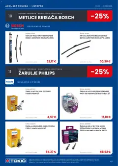 Tokić Katalog - Pregled kataloga iz trgovine Tokić, vrijedi od 01.10.2026 | Stranica: 8 | Proizvodi: Žarulje, Led