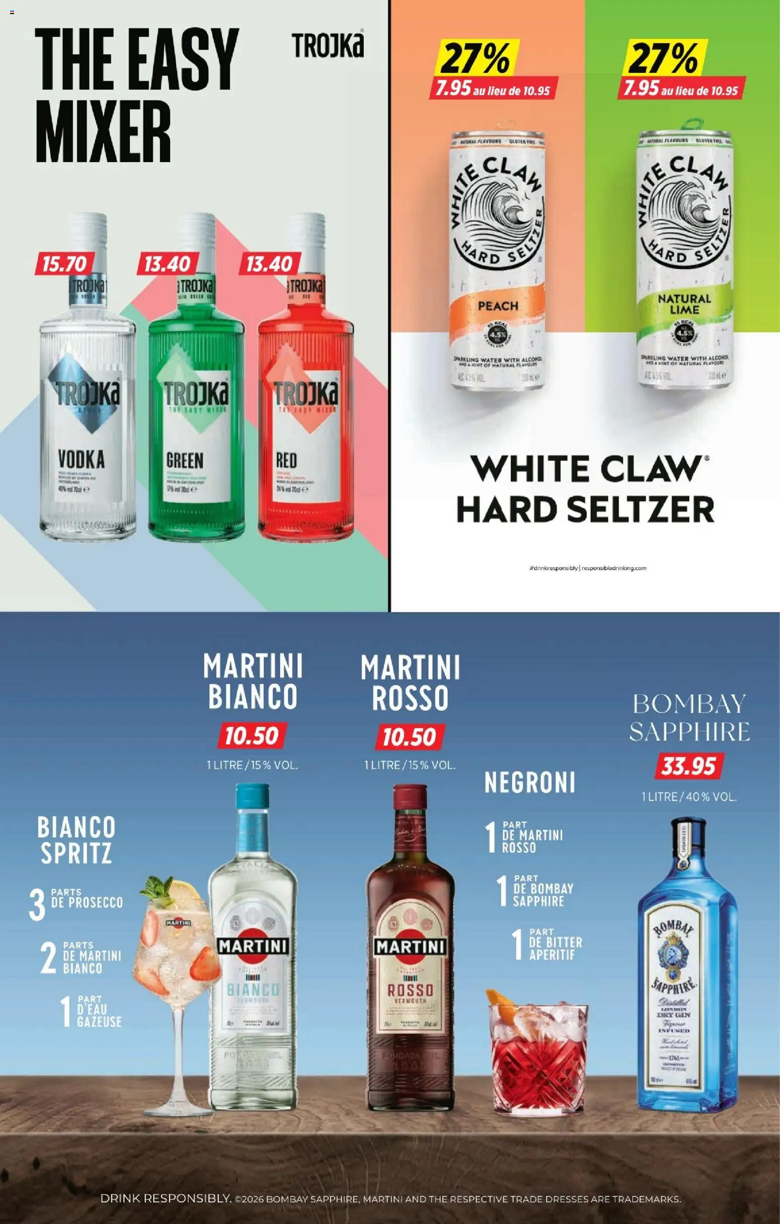Denner aktionen FR – gültig ab 01.10.2026 | Seite: 20 | Produkte: Prosecco, Gin, Mixer