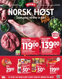 Forhåndsvisning av Meny kundeavis Norsk Host gyldig fra 01/10/2026