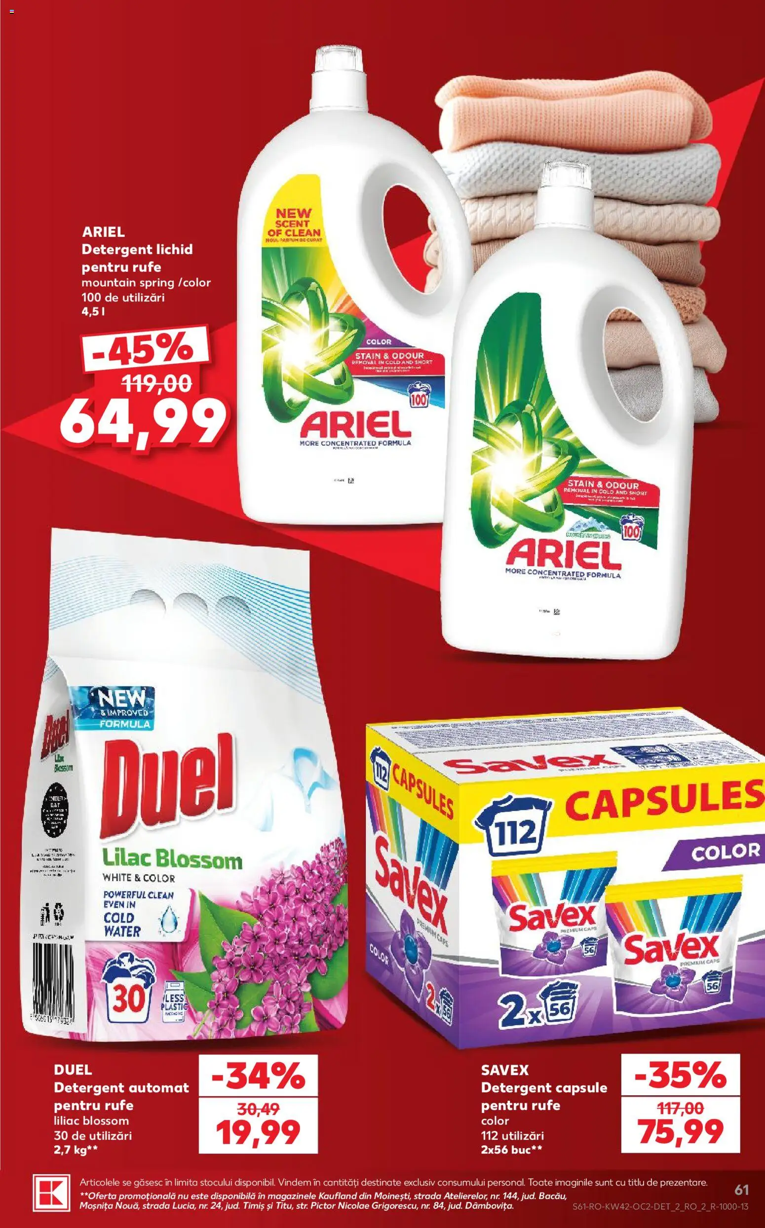Noul catalog Kaufland – valabil de la 14.10.2026 | Pagină: 61