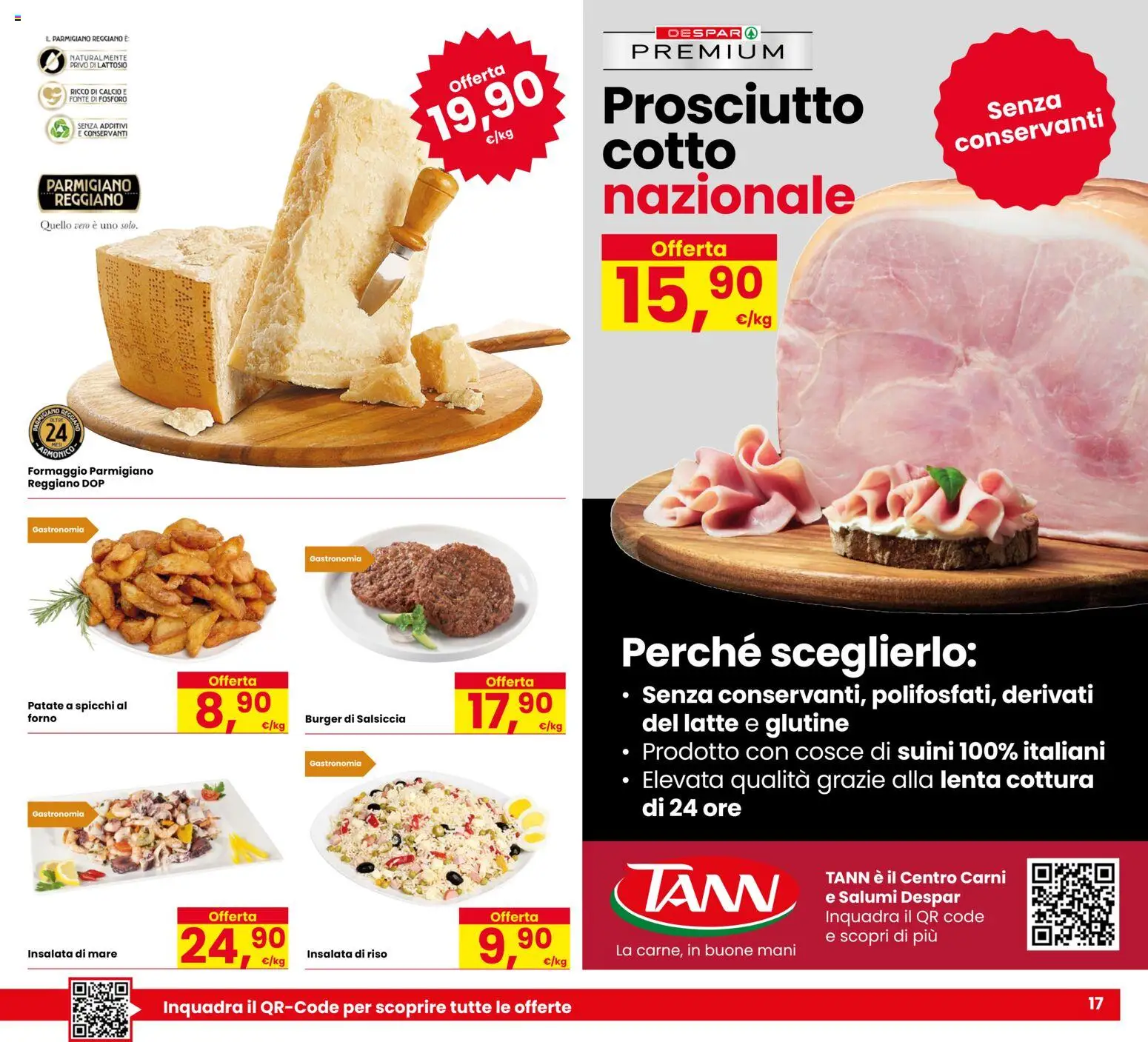 Volantino Despar del 23/06/2026 | Pagina: 17 | Prodotti: Riso, Formaggio, Forno, Insalata di riso