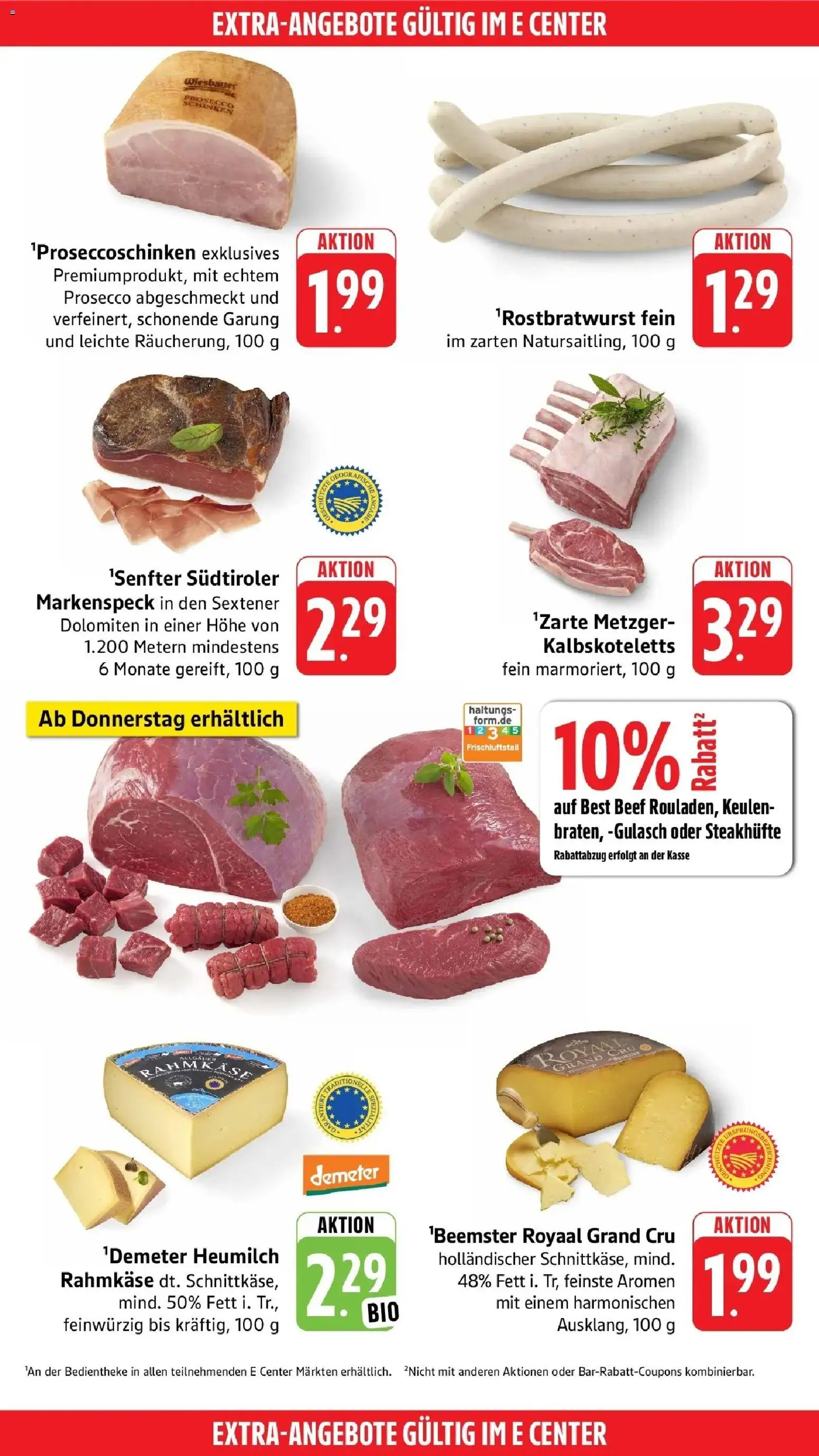Edeka Prospekt Freiburg – gültig ab 27.07.2026 | Seite: 46 | Produkte: Prosecco, Gulasch, Schinken