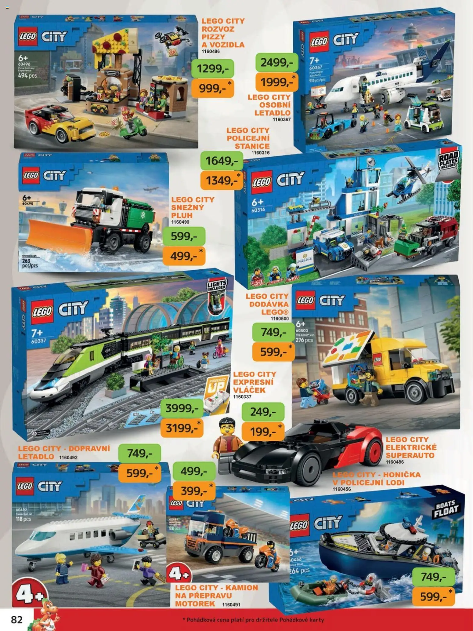 Dráčik katalog - Vánoce od 08.10.2026 | Strana: 82 | Produkty: LEGO, Karty