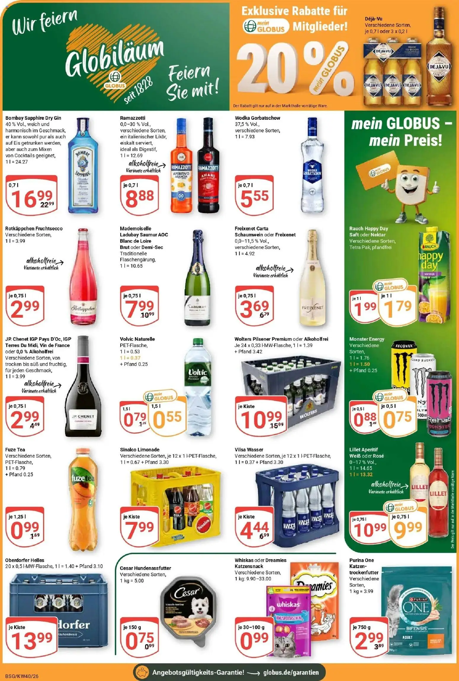 Globus Prospekt Braunschweig (ab 28.09.2026) » Angebote online | Seite: 4 | Produkte: Freixenet, Wasser, Rotkäppchen, Eis