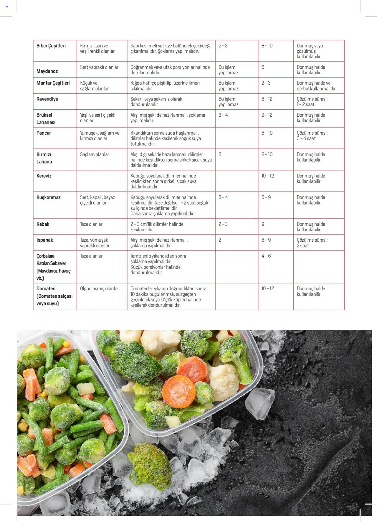 Arçelik Katalog - Dondurucu Kullanımında Püf Noktaları - 16 Mart 2023 tarihinden itibaren geçerlidir | Sayfa: 15