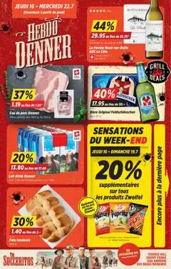 Denner aktionen FR ab 16.07.2026 gültig