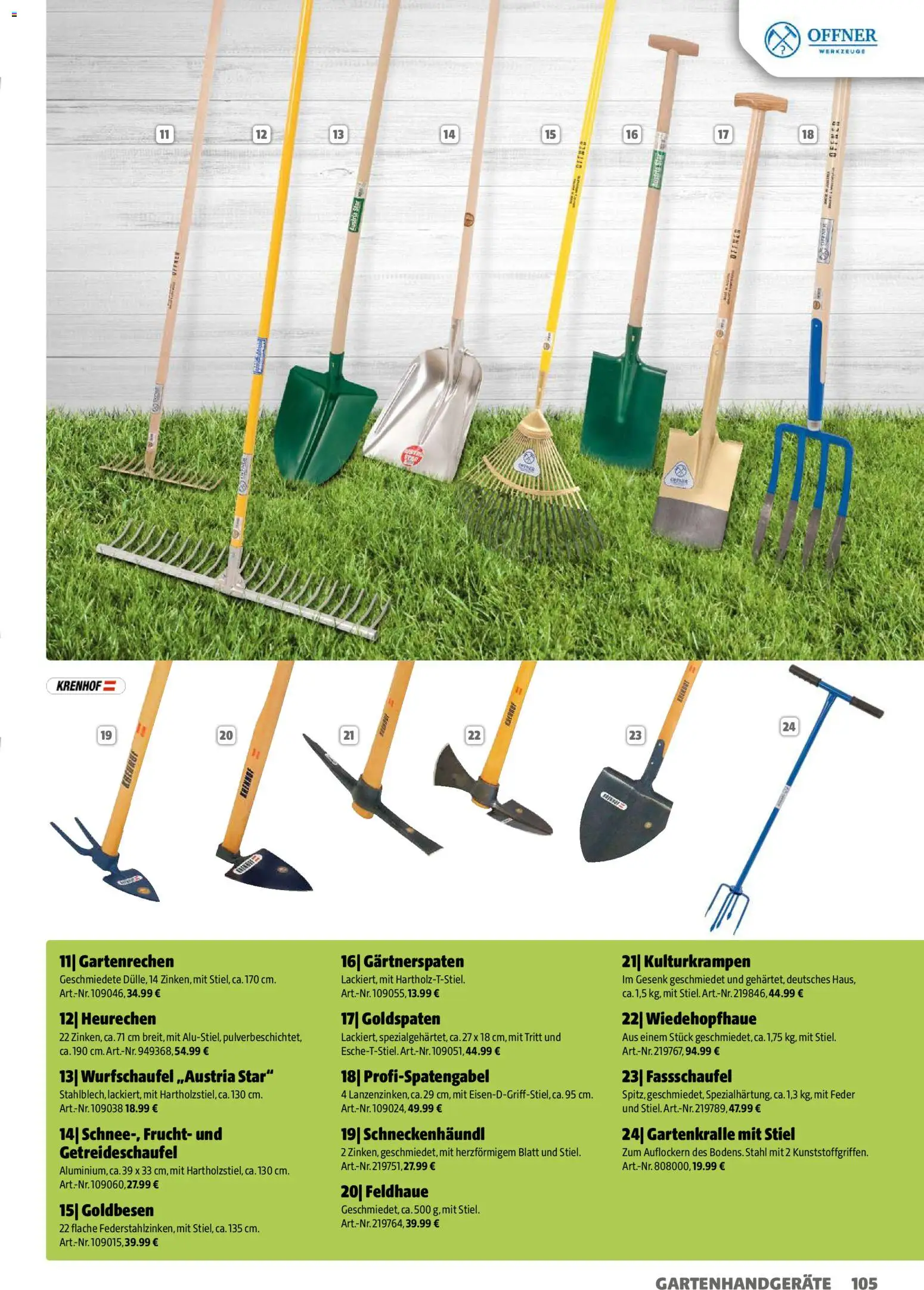 Hagebau Gartenjahr gültig ab 13.03.2026 | Seite: 105