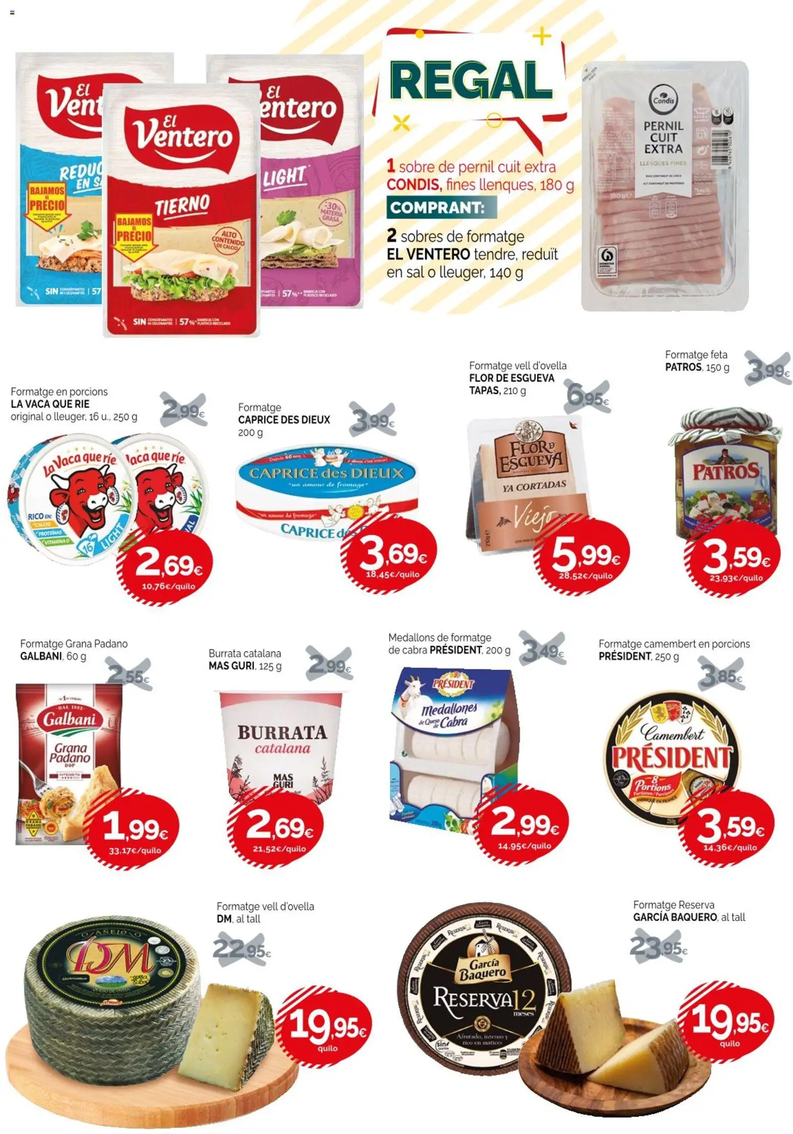 Condis folleto life │ válido desde el 15/07/2026 | Página: 4 | Productos: Medallones, Burrata, Sal
