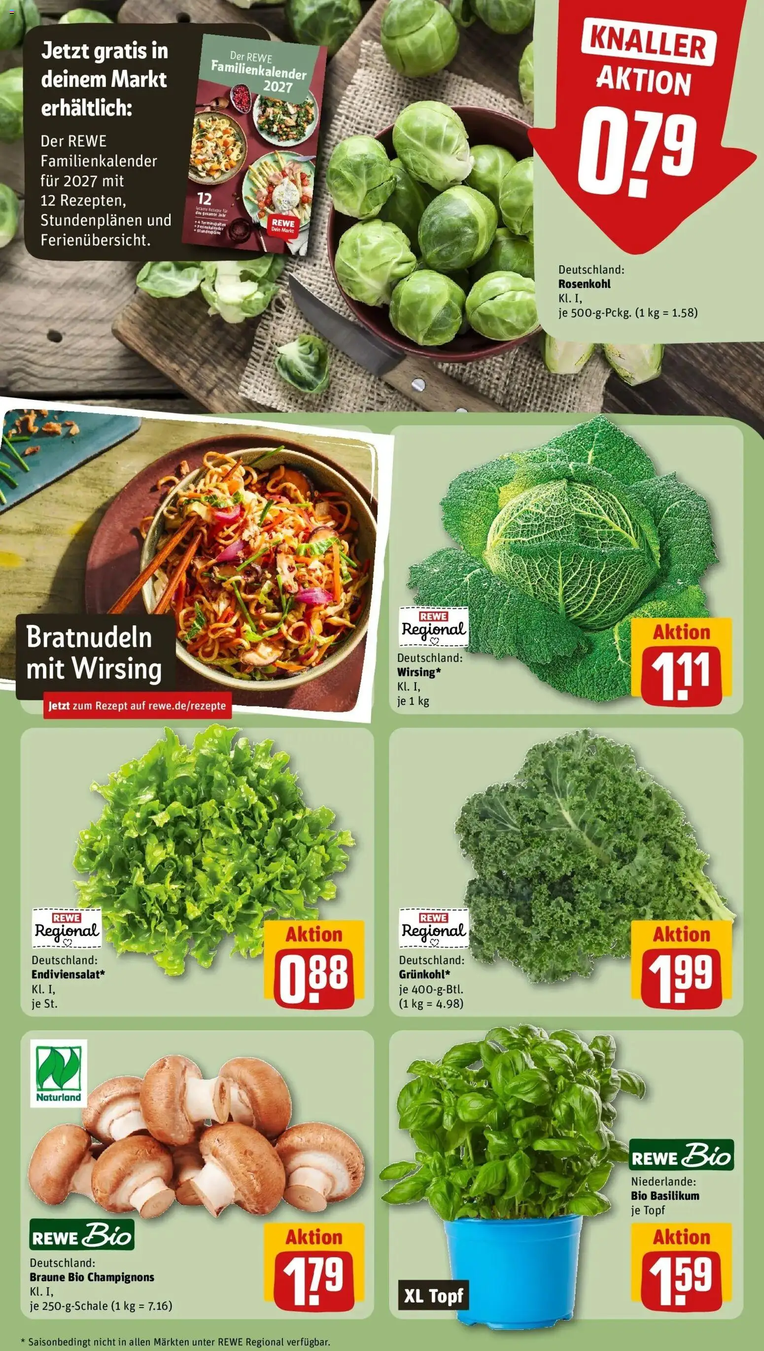 REWE Prospekt ab 19.10.2026 zum Blättern » Angebote | Seite: 6 | Produkte: Champignons