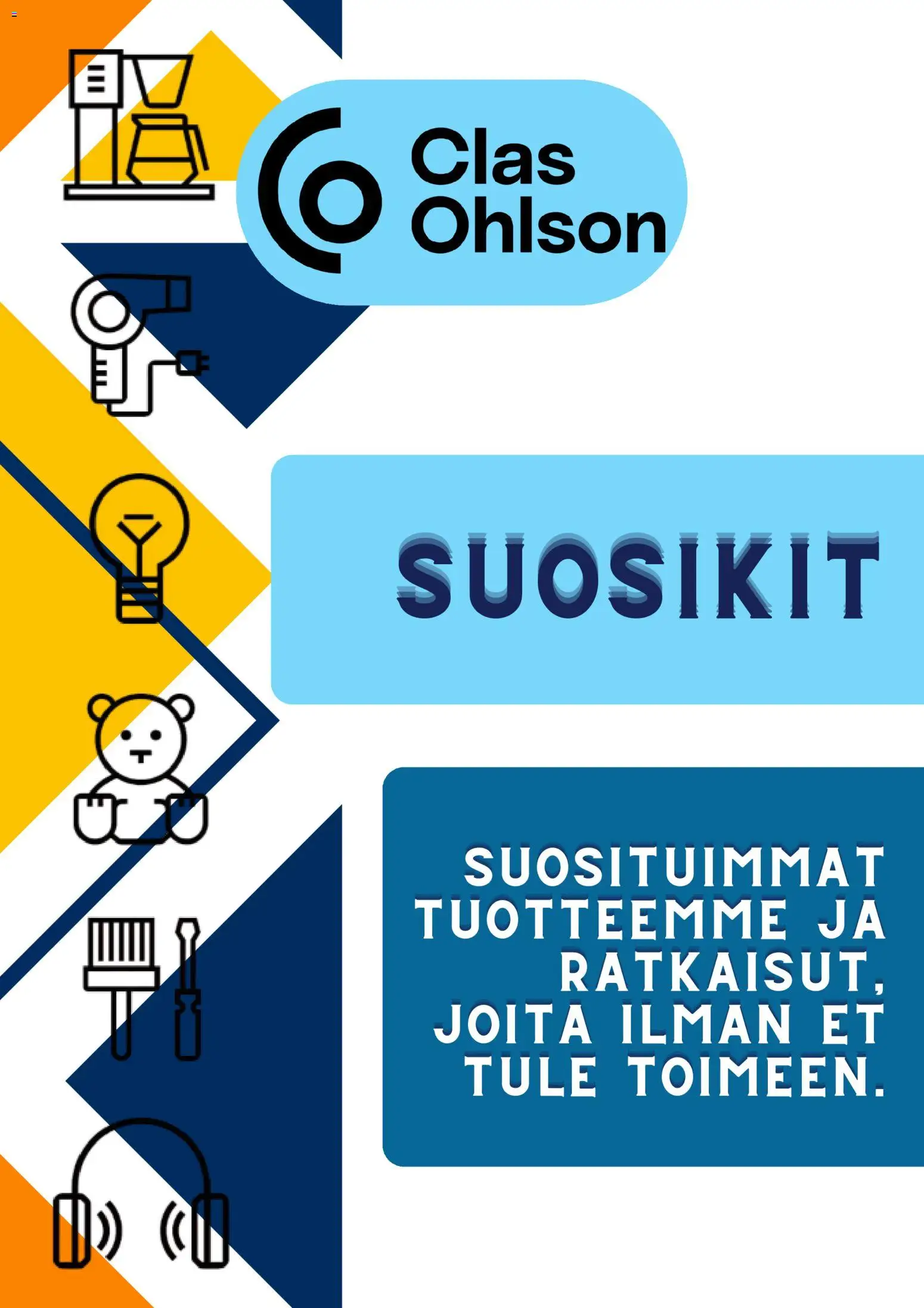 Clas Ohlson tarjoukset – voimassa 08.05.2026 alkaen | Sivu: 1